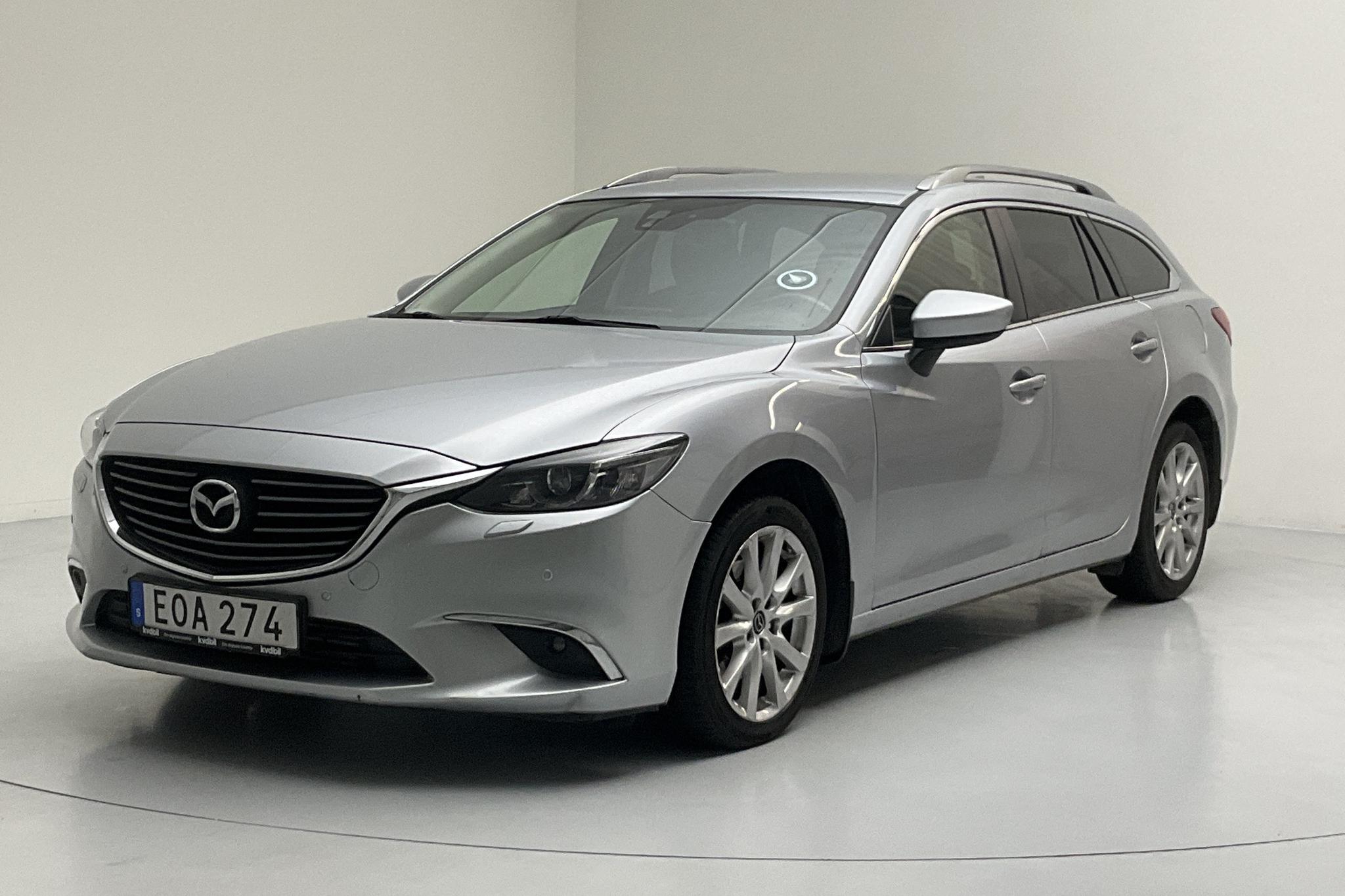 Mazda 6 2.2 DE Kombi AWD (150hk) - 11 079 mil - Automat - grå - 2016