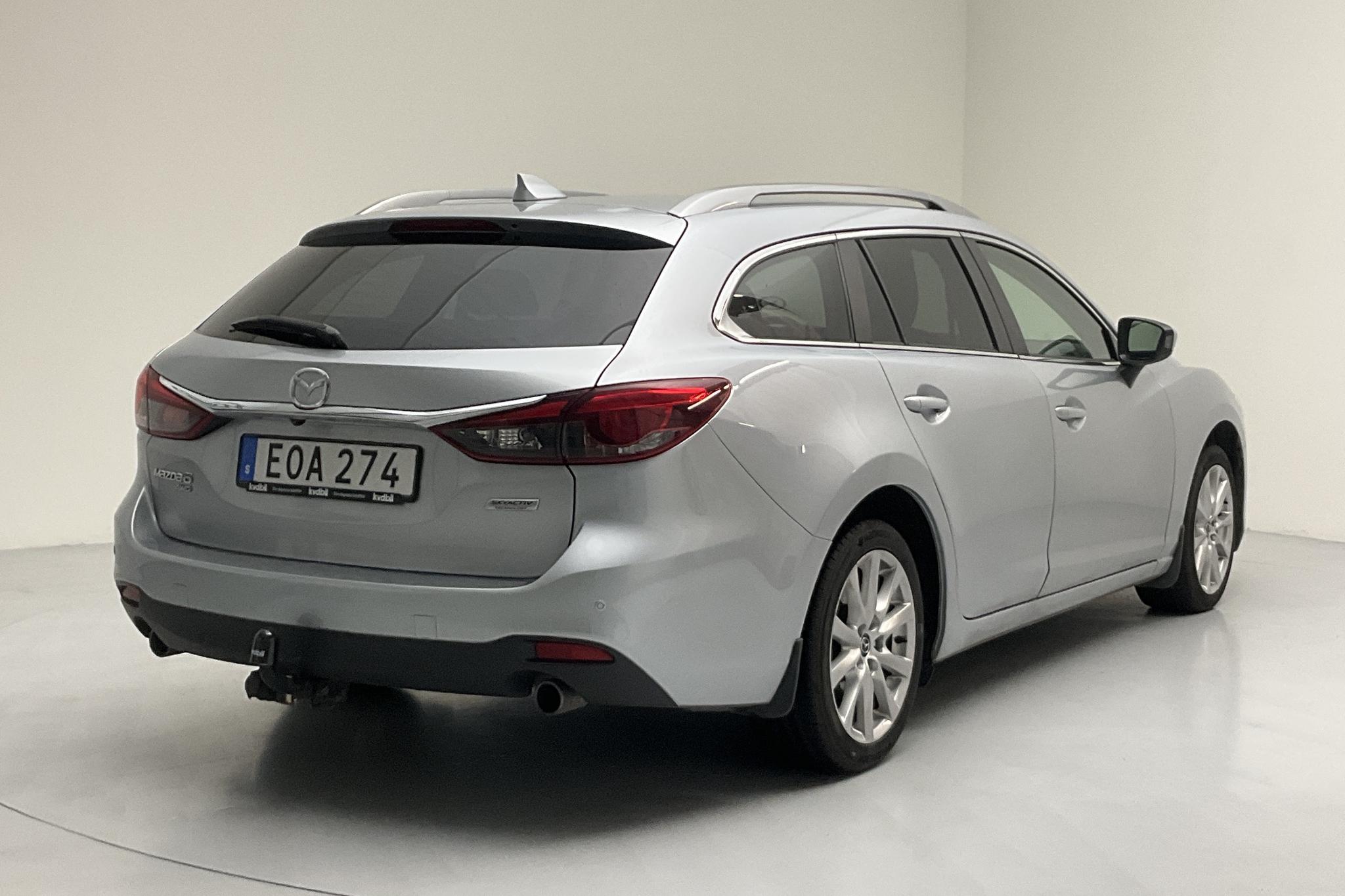 Mazda 6 2.2 DE Kombi AWD (150hk) - 110 790 km - Automatic - gray - 2016