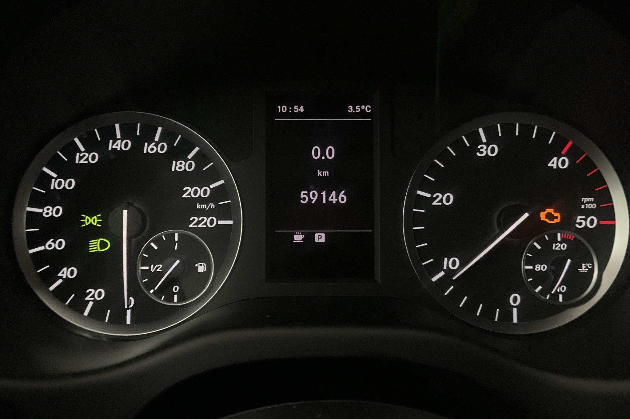 Mercedes Vito 109 CDI W640 (88hk) - 59 140 km - Manual - white - 2016