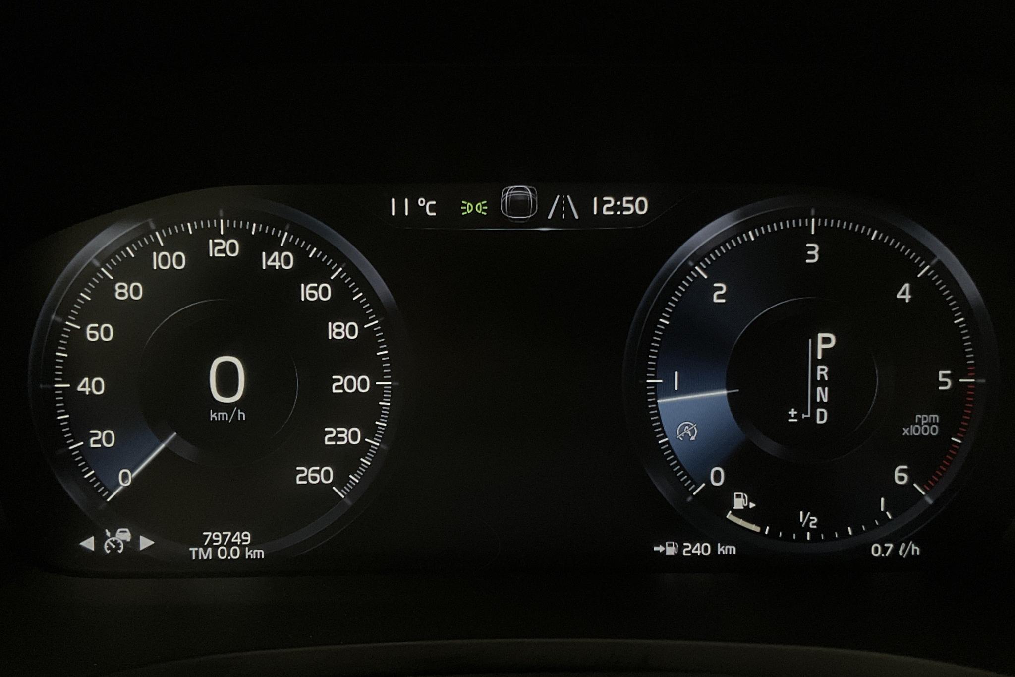 Volvo V60 D3 (150hk) - 79 740 km - Automatic - black - 2020