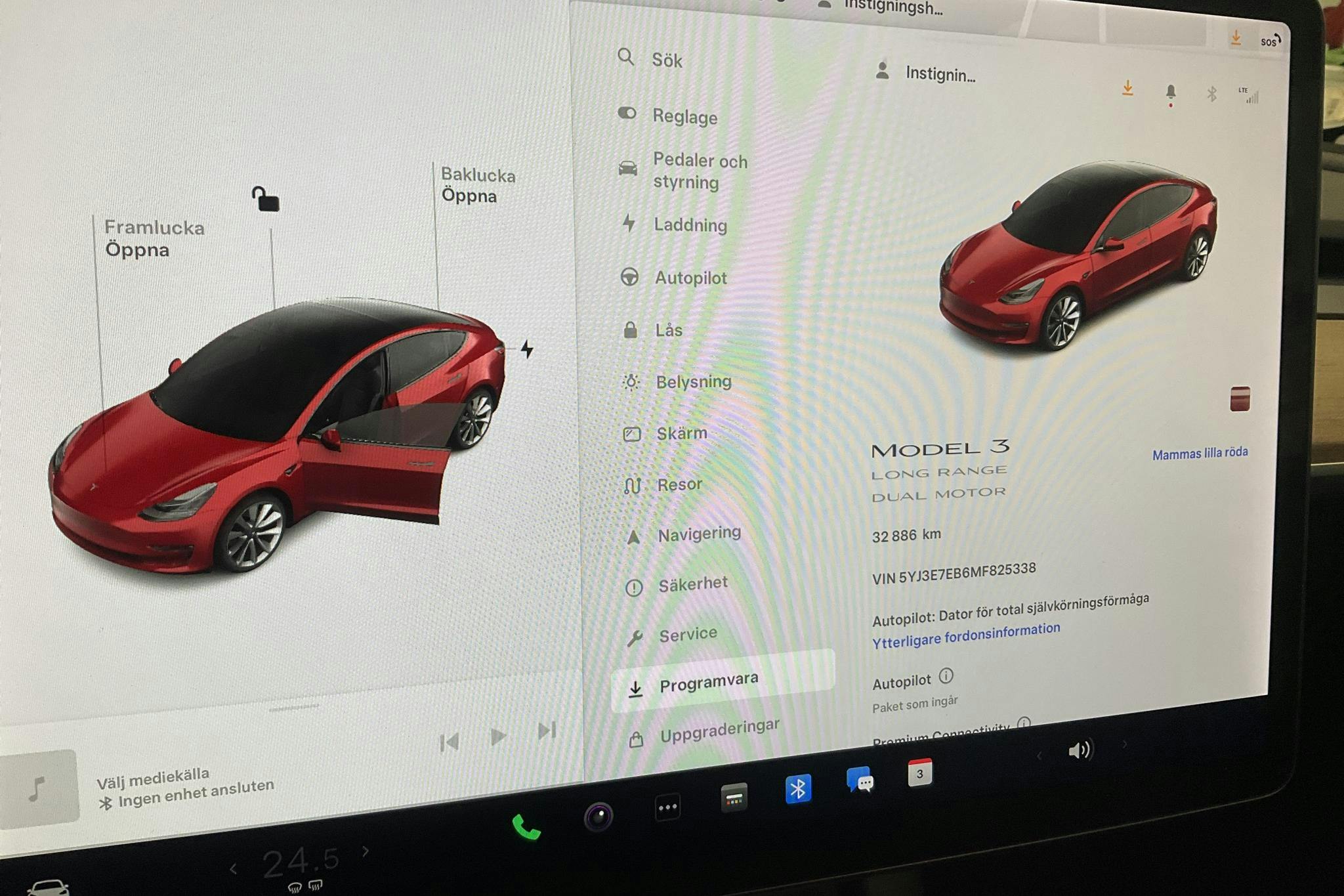 Tesla Model 3 Long Range Dual Motor AWD - 32 890 km - Automatic - red - 2021