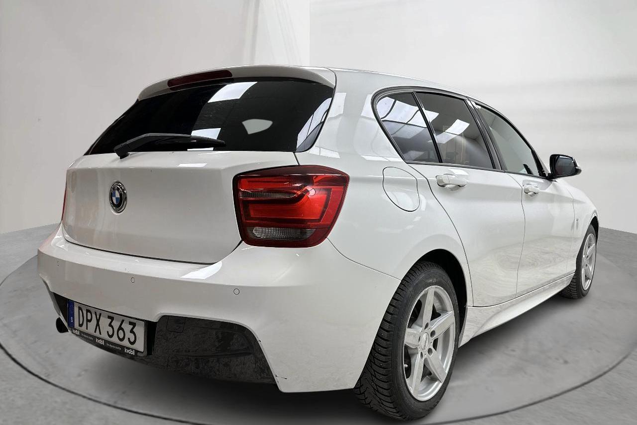 BMW 116i 5dr, F20 (136hk) - 127 020 km - Manual - white - 2015