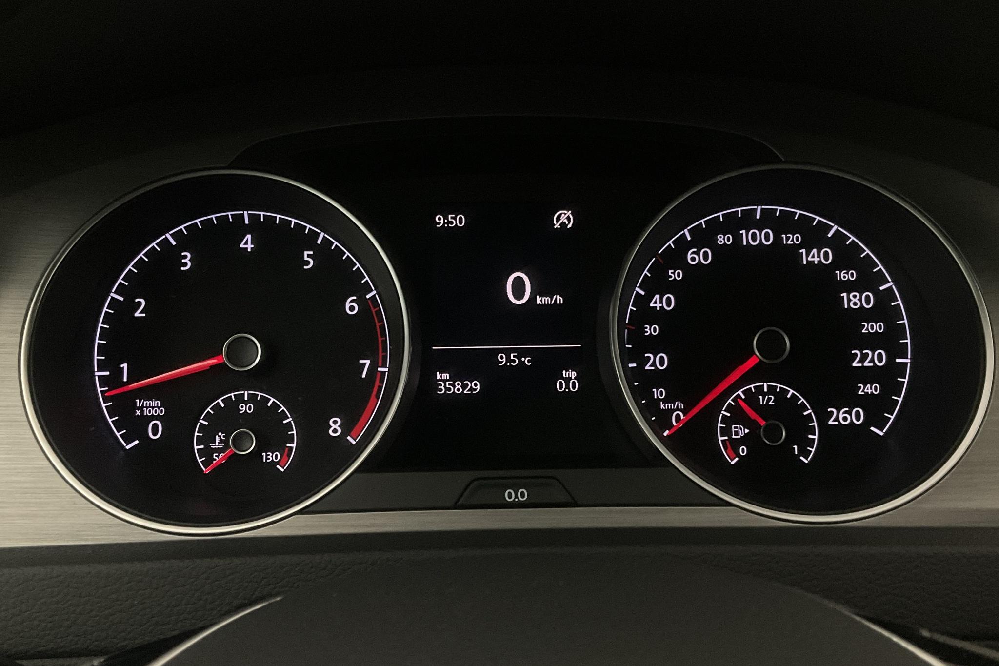 VW Golf VII 1.4 TSI Multifuel Sportscombi (125hk) - 3 583 mil - Manuell - vit - 2017