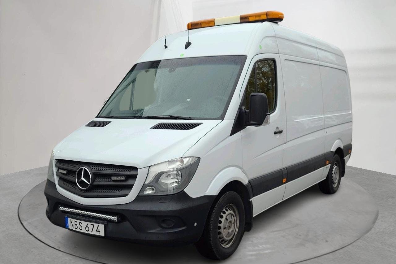 Mercedes Sprinter 316 CDI (163hk) - 13 273 mil - Automat - vit - 2016