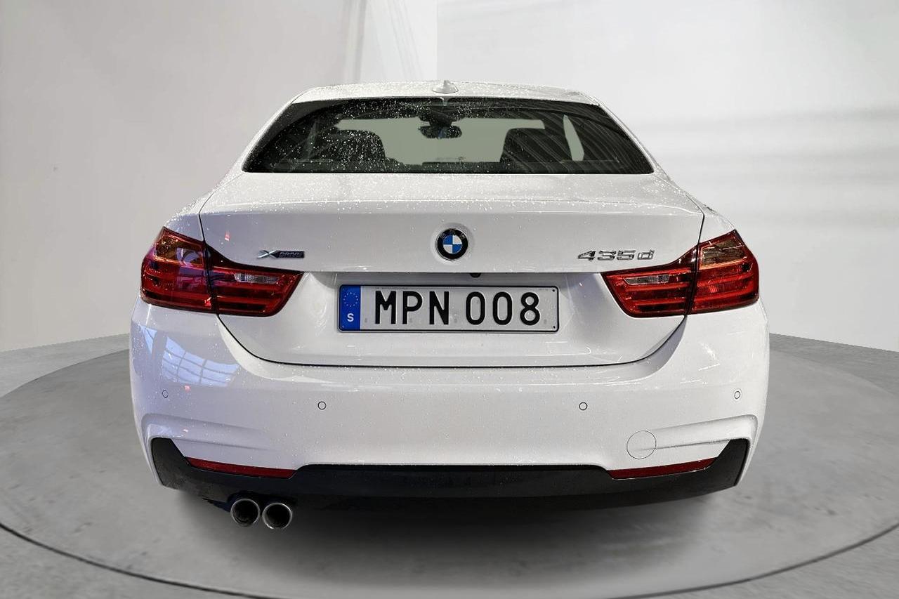 BMW 435d xDrive Coupé, F32 (313hk) - 6 416 mil - Automat - vit - 2015