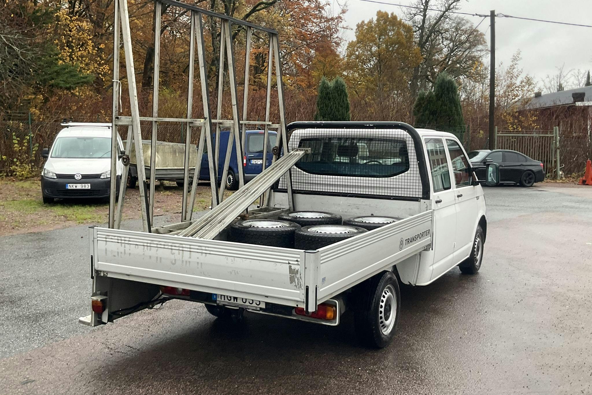 VW Transporter T6 2.0 TDI BMT (150hk) - 6 588 mil - Automat - vit - 2018