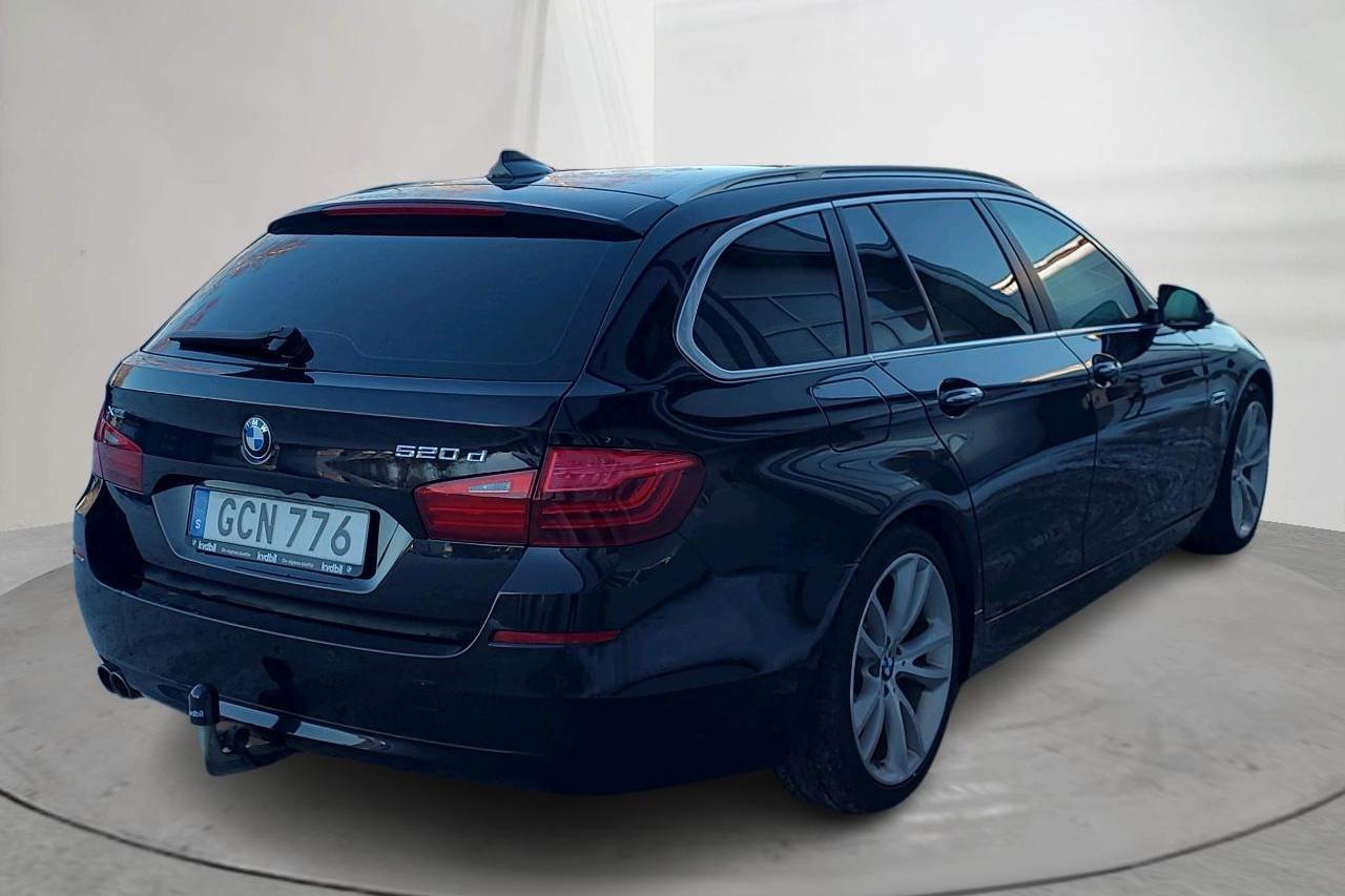 BMW 520d xDrive Touring, F11 (190hk) - 126 610 km - Automatic - black - 2015