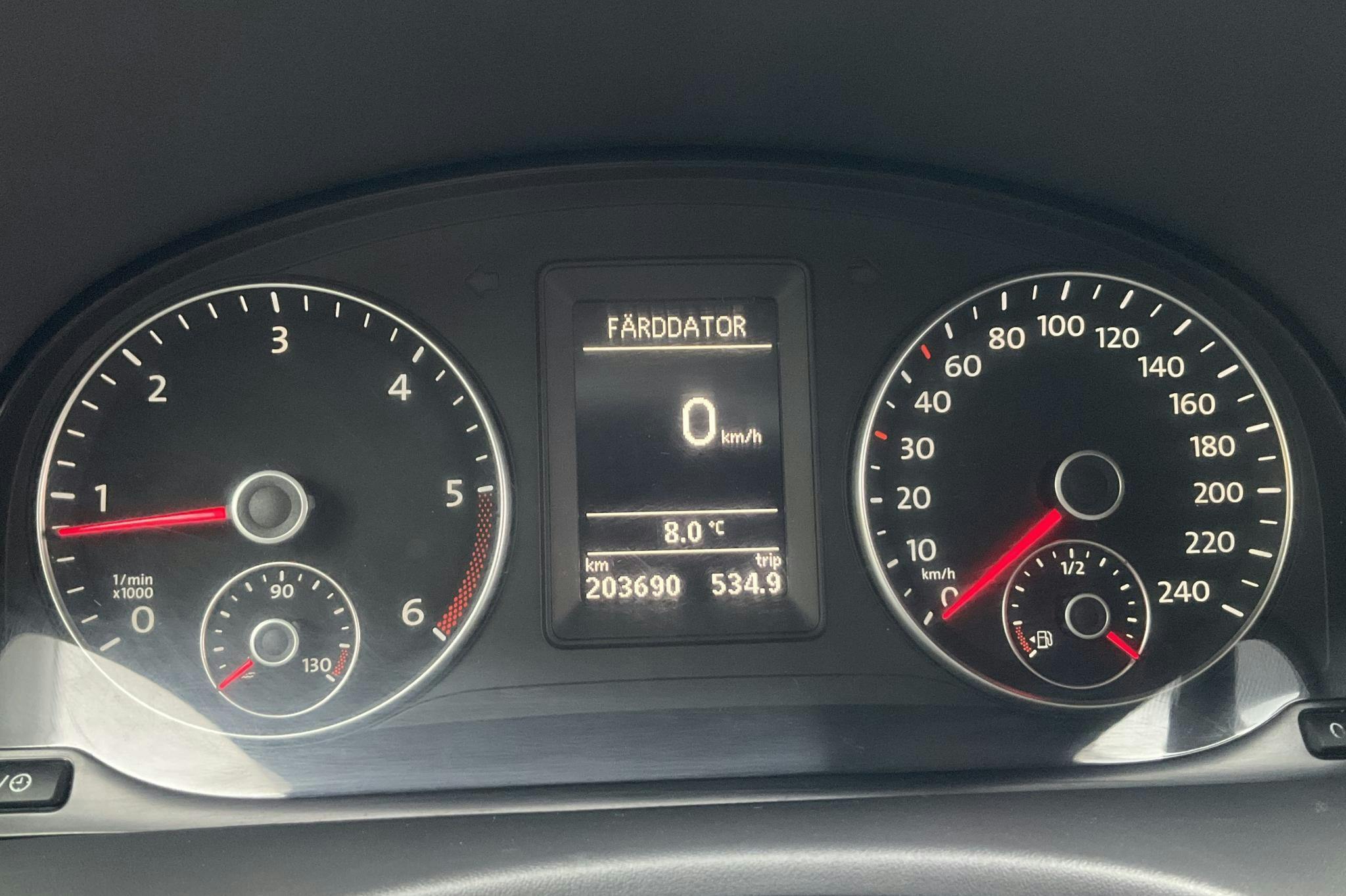 VW Caddy 2.0 TDI Maxi Skåp 4-motion (110hk) - 203 690 km - Manual - white - 2015