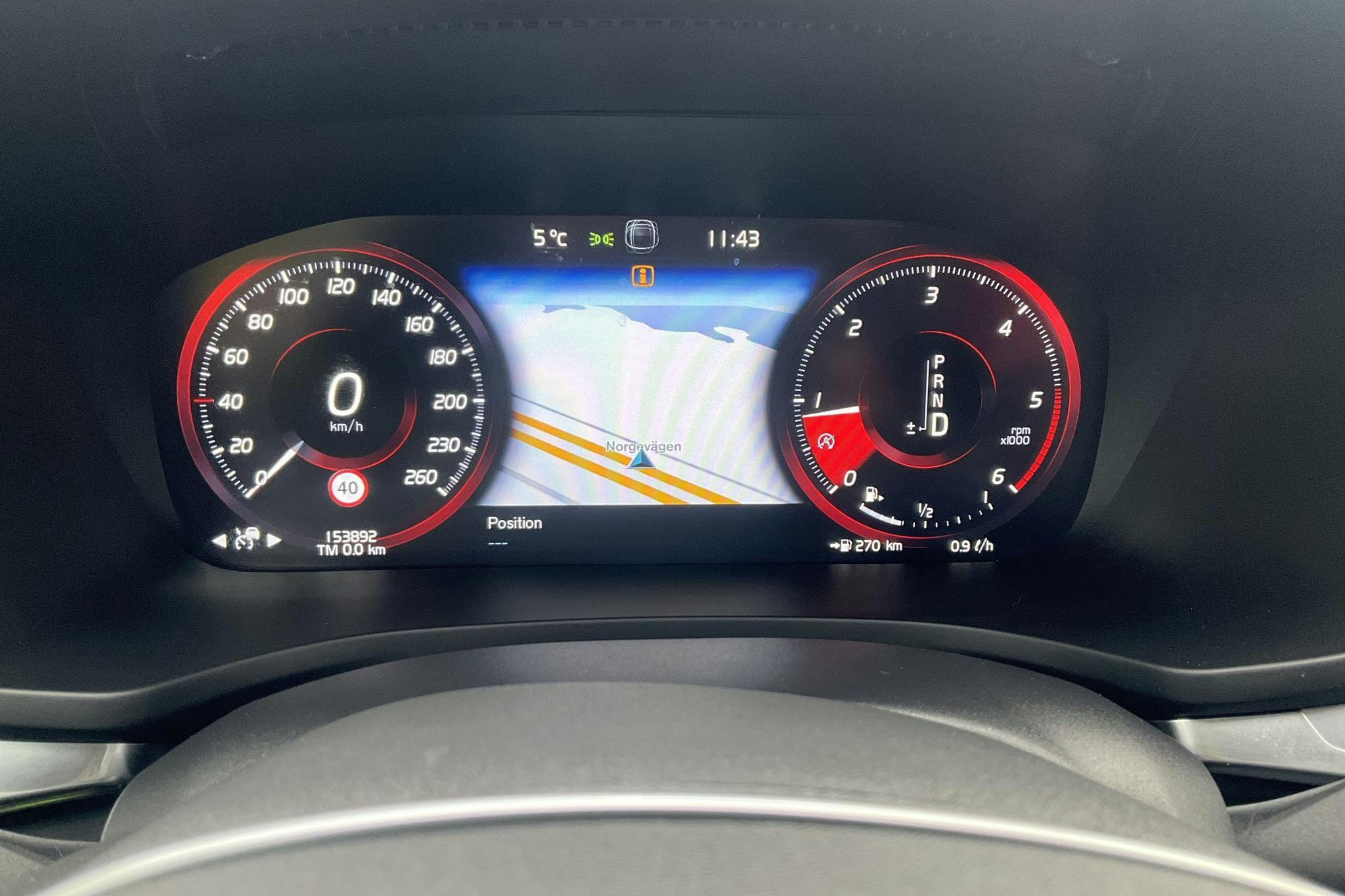 Volvo V60 D3 AWD (150hk) - 153 900 km - Automatic - white - 2020