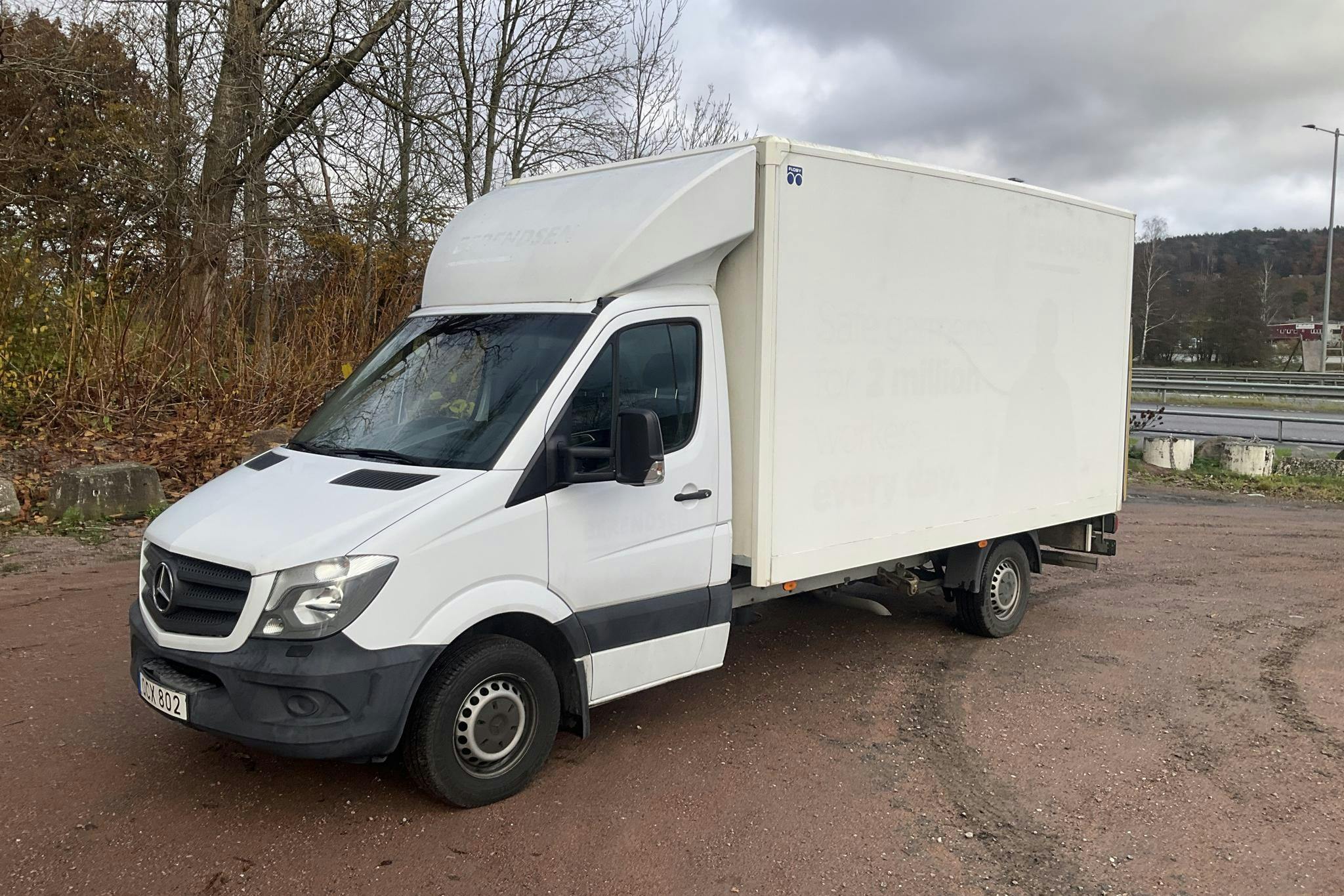 Mercedes Sprinter 316 CDI Volymskåp (163hk) - 119 840 km - Automatic - white - 2016