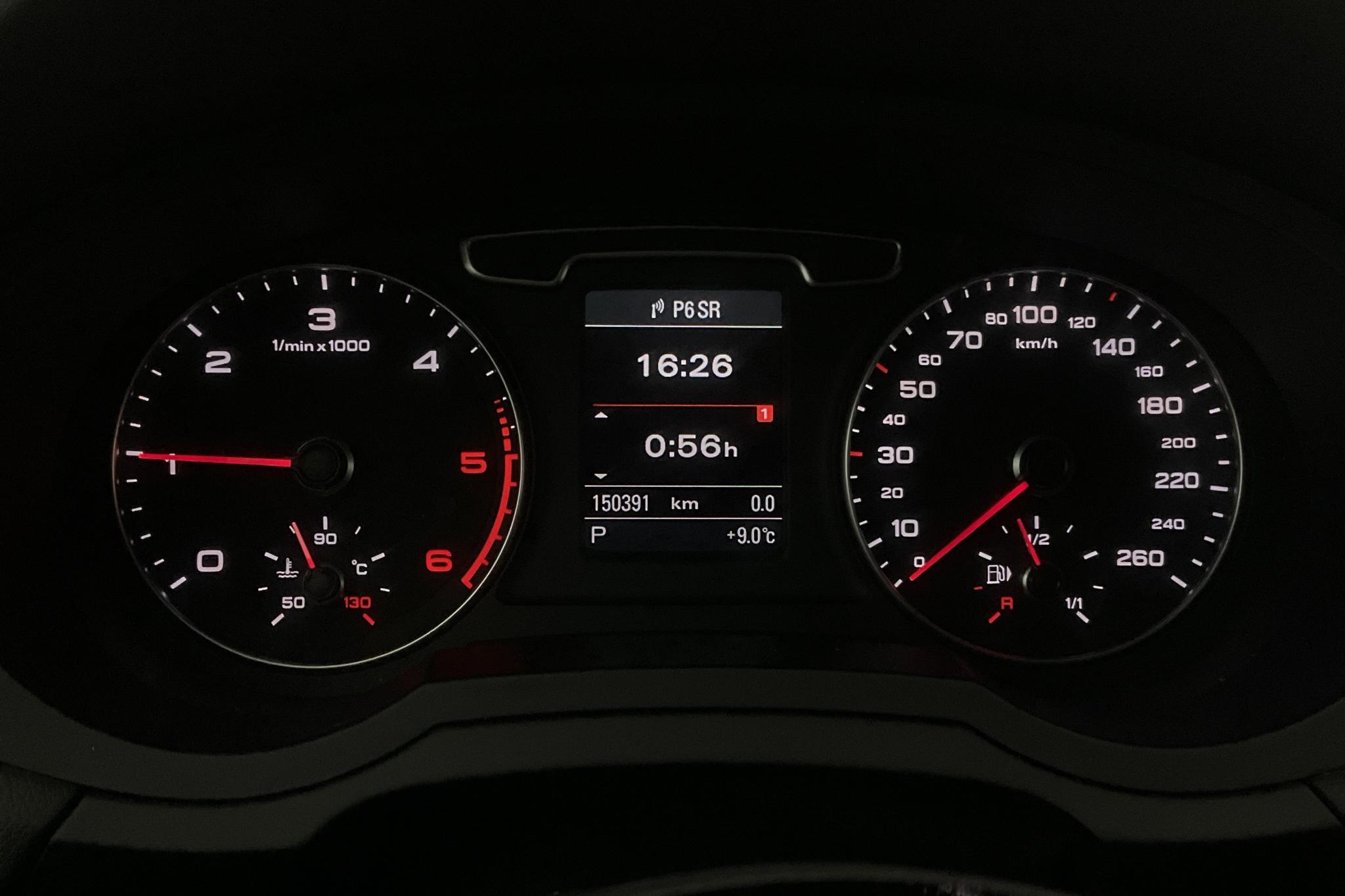 Audi Q3 2.0 TDI quattro (177hk) - 150 390 km - Automatic - black - 2014