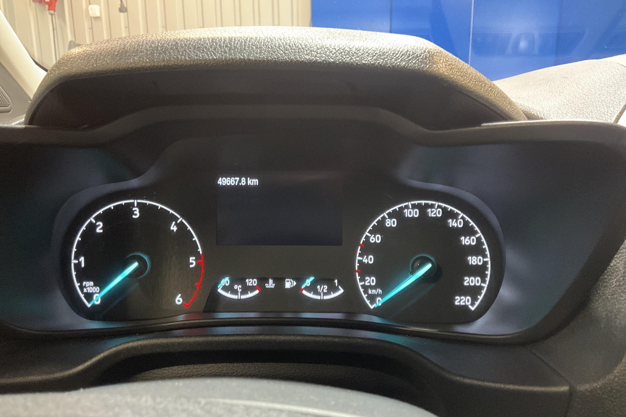 Ford Transit Connect 1.5 EcoBlue (100hk) - 4 967 mil - Manuell - vit - 2019