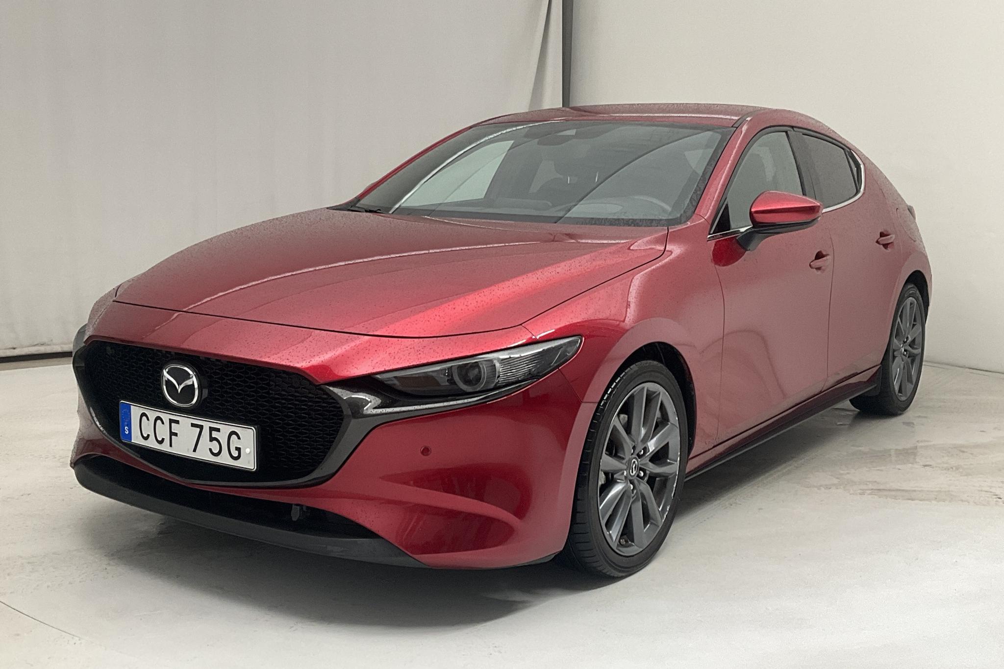 Mazda 3 2.0 5dr (122hk) - 23 580 km - Automatic - red - 2019