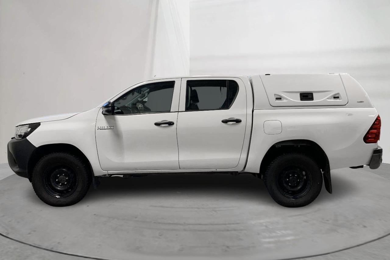 Toyota Hilux 2.4 D 4WD (150hk) - 46 580 km - Manual - white - 2020