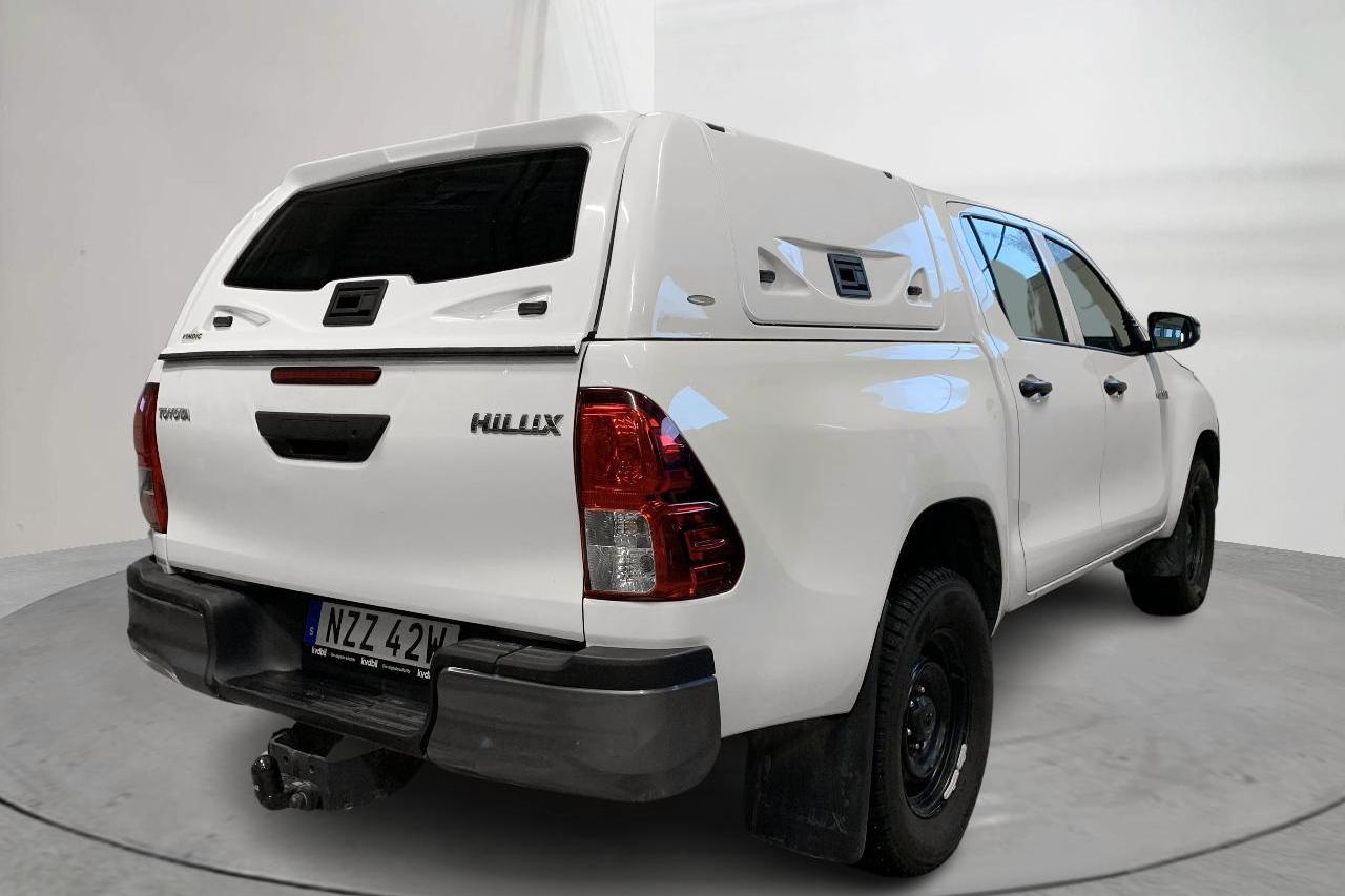 Toyota Hilux 2.4 D 4WD (150hk) - 46 580 km - Manual - white - 2020