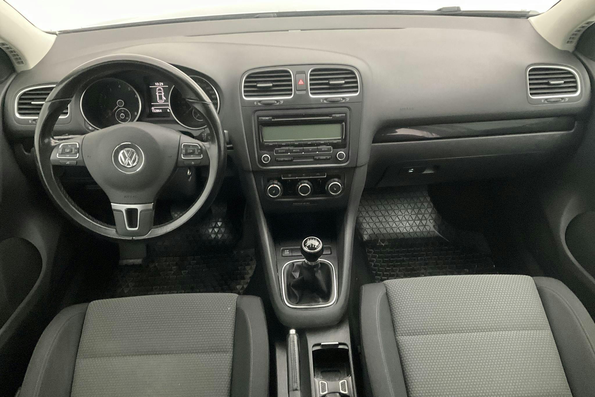 VW Golf VI 1.4 TSI 5dr (122hk) - 152 870 km - Manual - silver - 2010