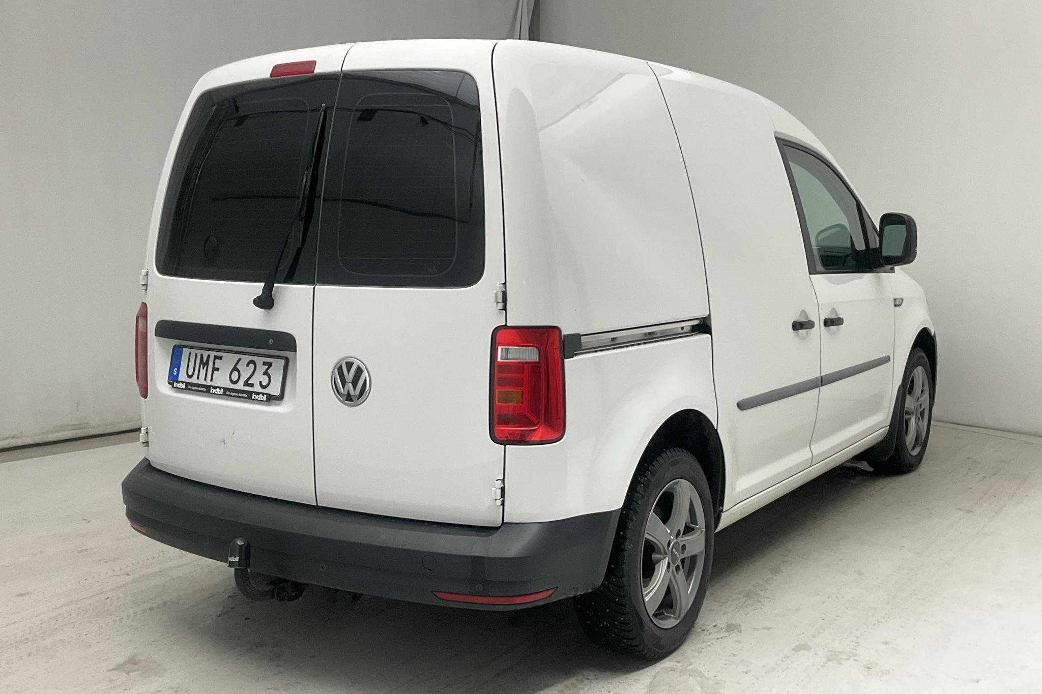 VW Caddy Life 2.0 TDI (75hk) - 15 365 mil - Manuell - vit - 2018