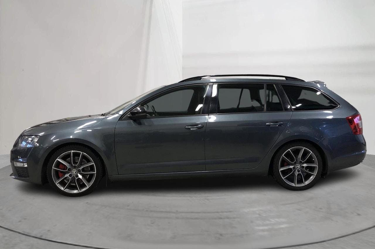 Skoda Octavia III 2.0 TSI RS Combi (220hk) - 20 185 mil - Automat - grå - 2015