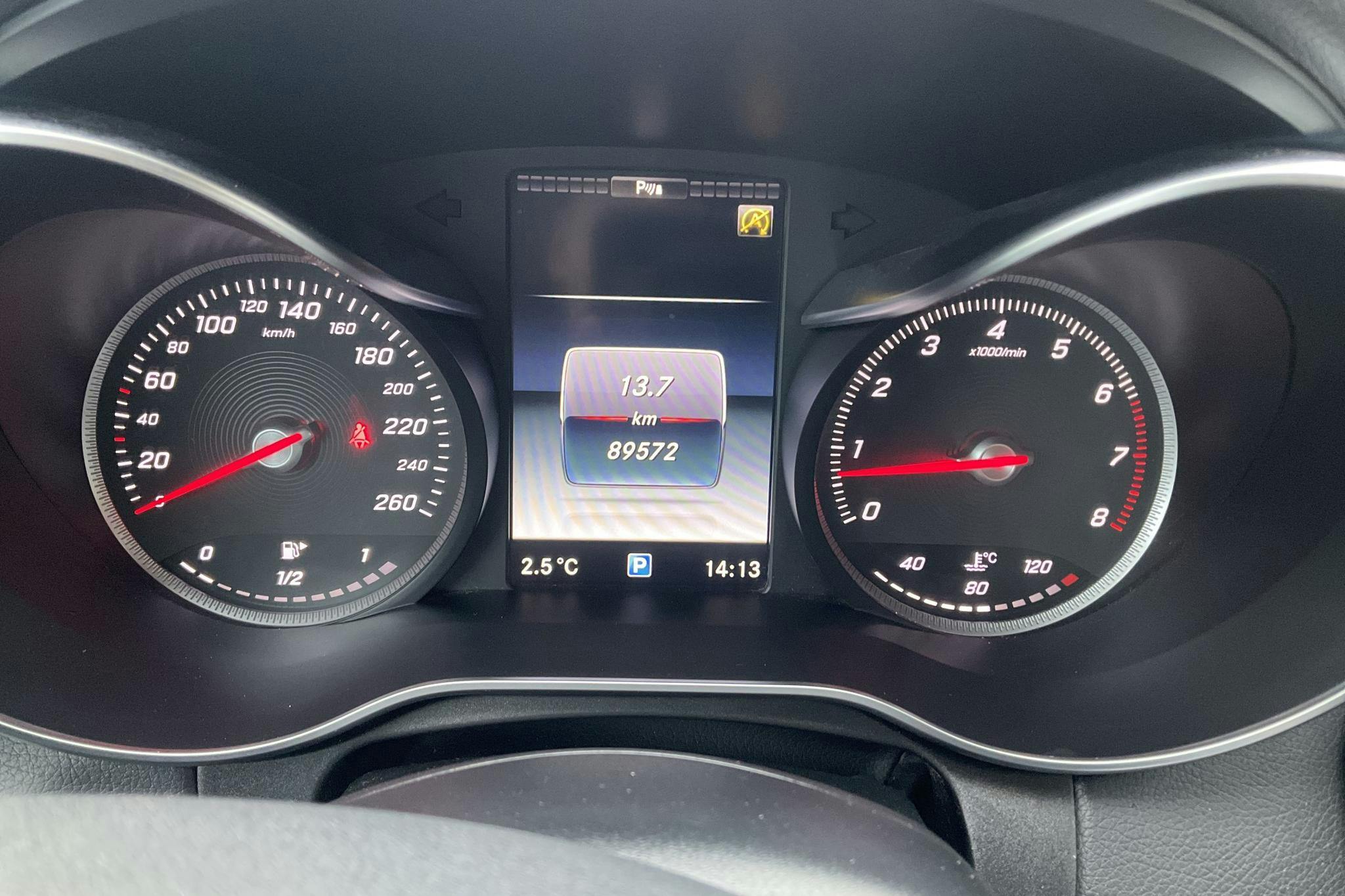 Mercedes C 180 W205 (156hk) - 89 570 km - Manual - black - 2016