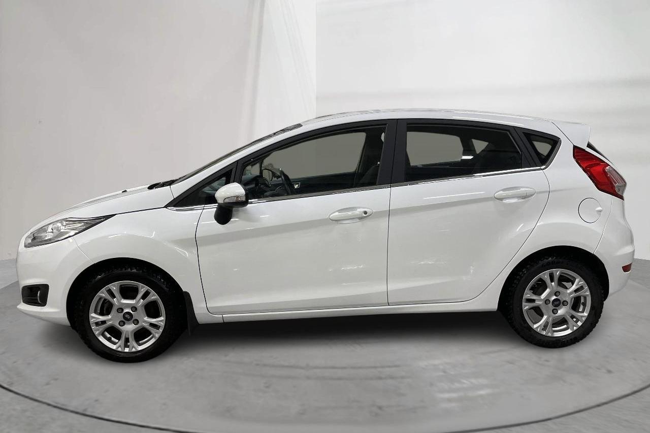 Ford Fiesta 1.0T EcoBoost 5dr (100hk) - 61 290 km - Automatic - white - 2017
