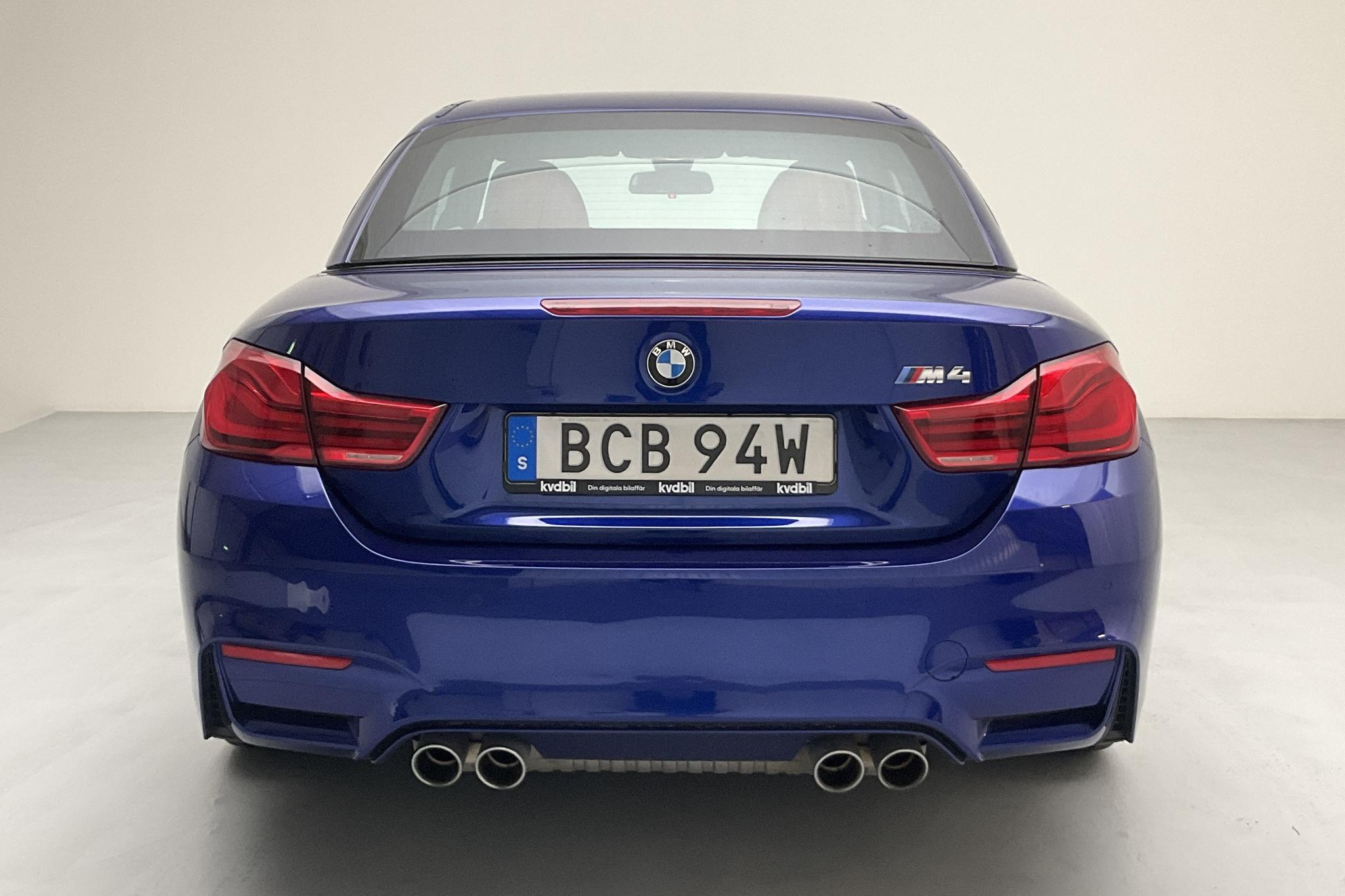 BMW M4 Cabriolet, F83 (431hk) - 32 030 km - Automatic - blue - 2019