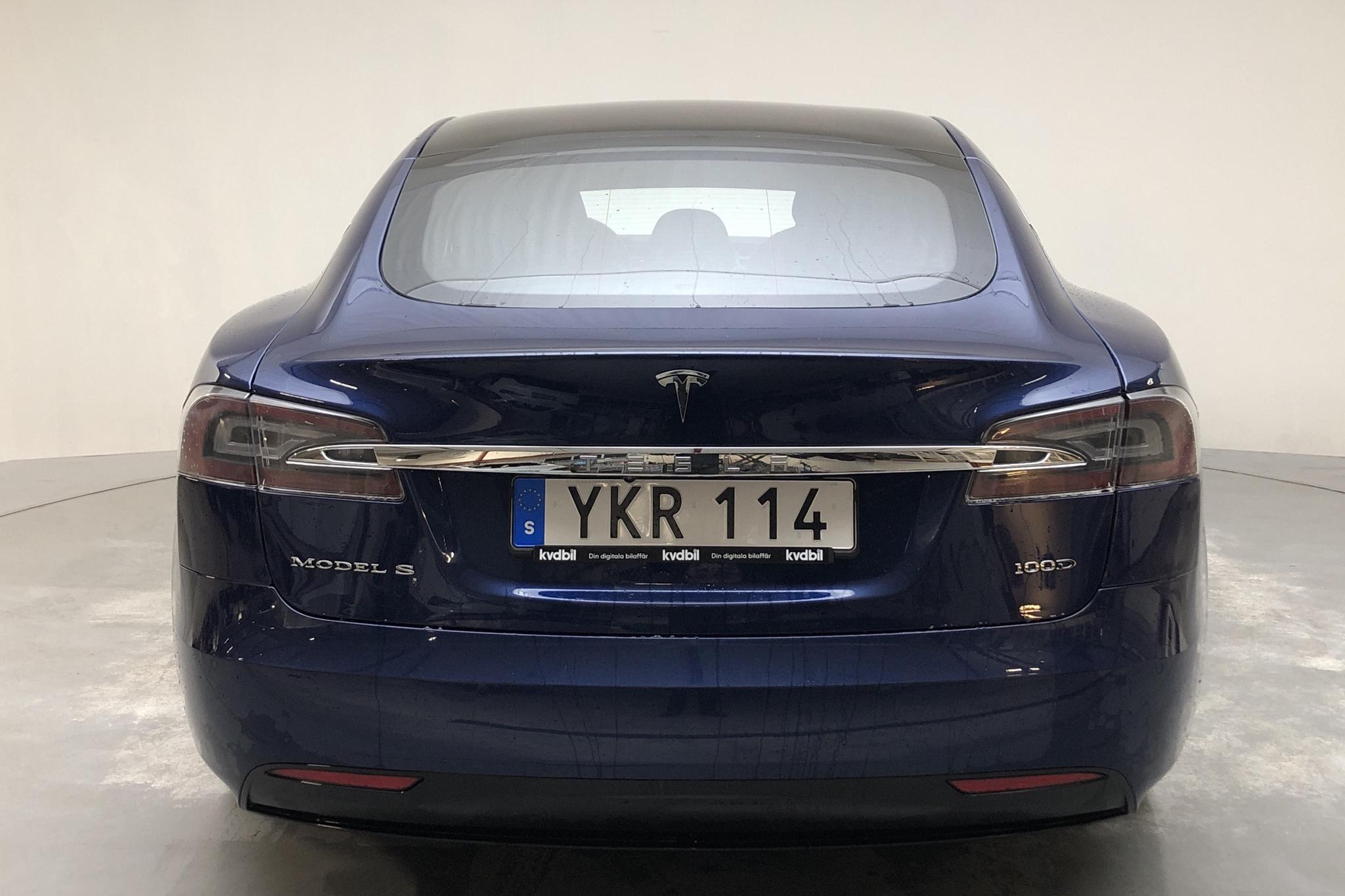 Tesla Model S 100D - 306 800 km - Automatic - blue - 2017