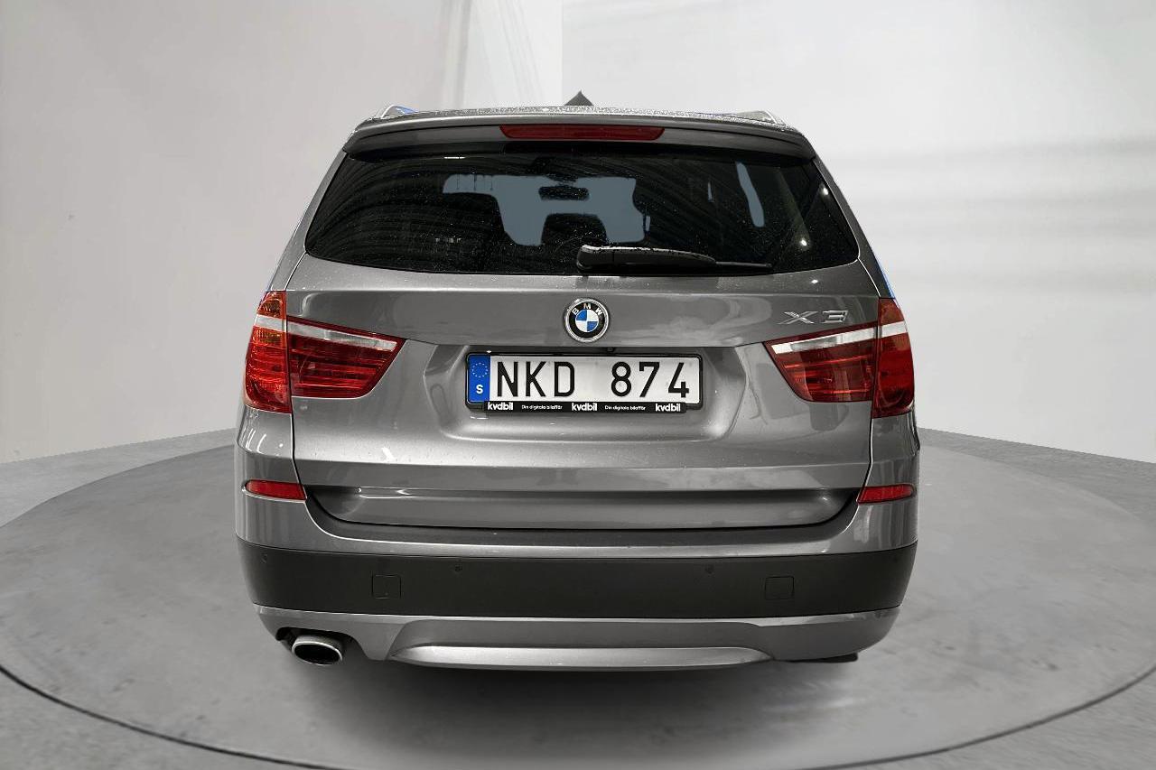 BMW X3 xDrive20d, F25 (184hk) - 210 270 km - Automatic - gray - 2014