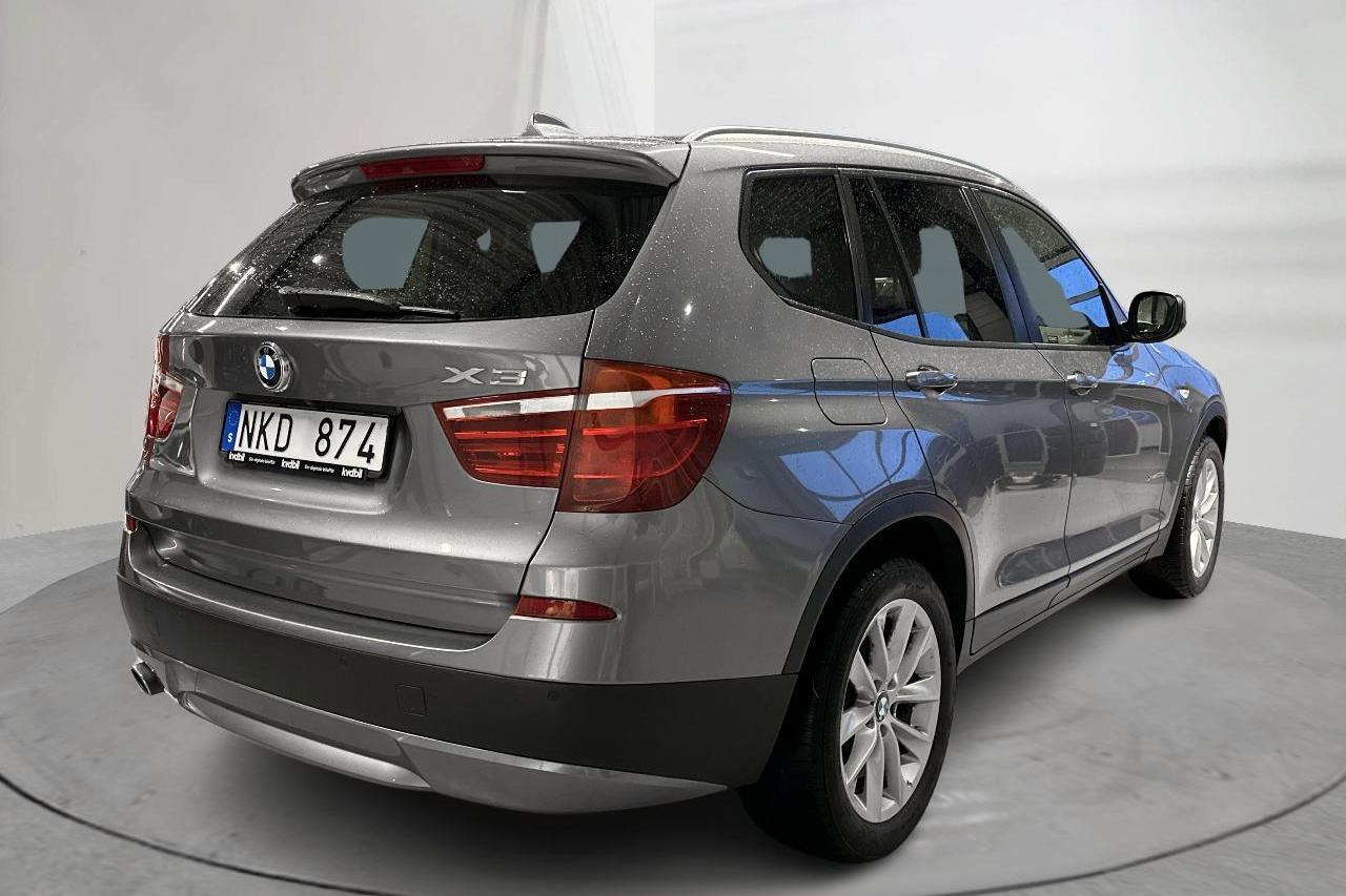 BMW X3 xDrive20d, F25 (184hk) - 210 270 km - Automatic - gray - 2014