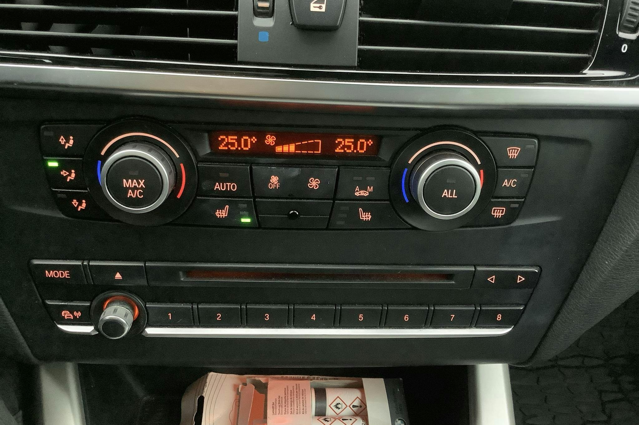 BMW X3 xDrive20d, F25 (184hk) - 210 270 km - Automatic - gray - 2014
