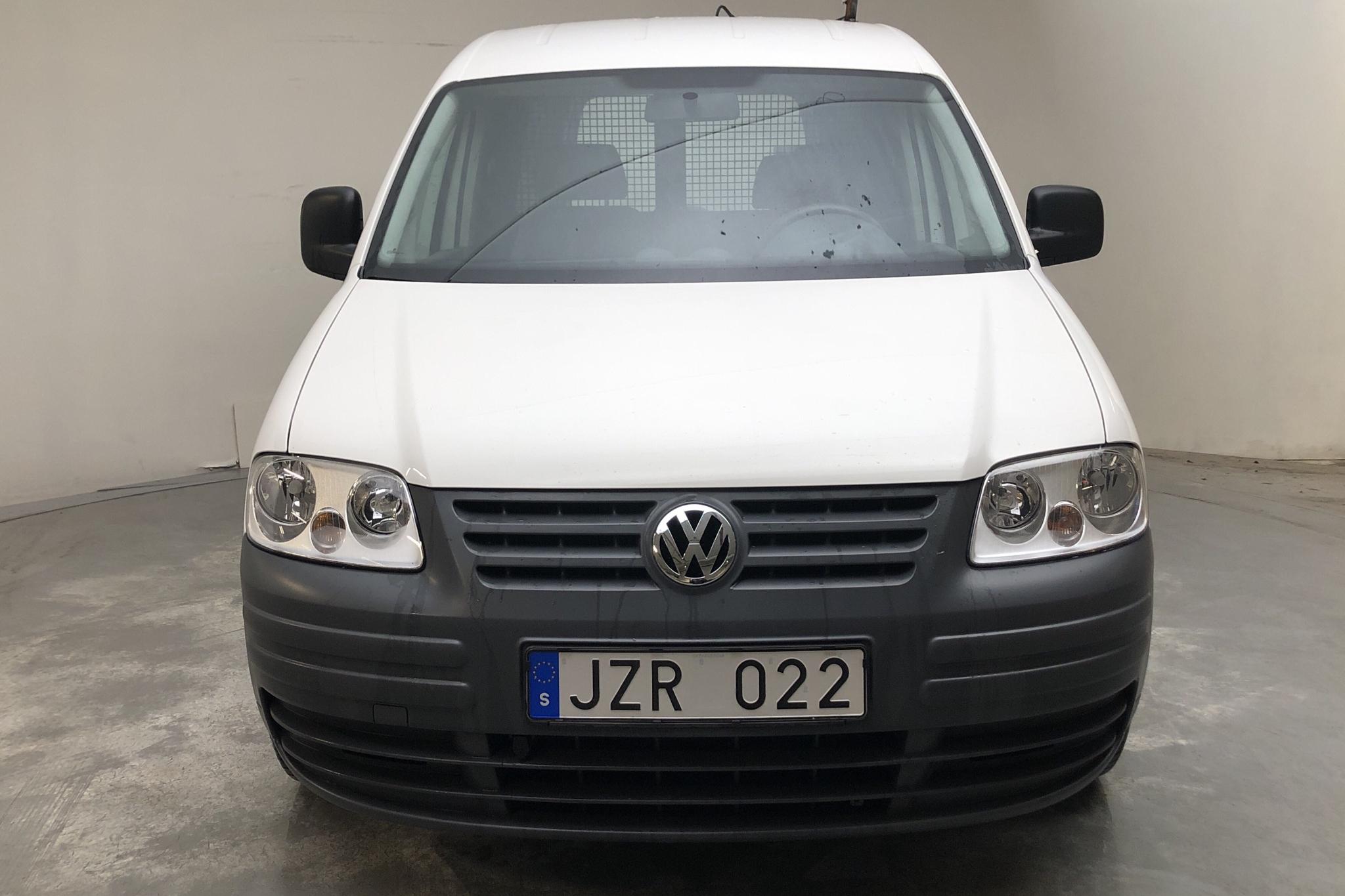 VW Caddy 2.0 Ecofuel Skåp (109hk) - 9 211 mil - Manuell - vit - 2010
