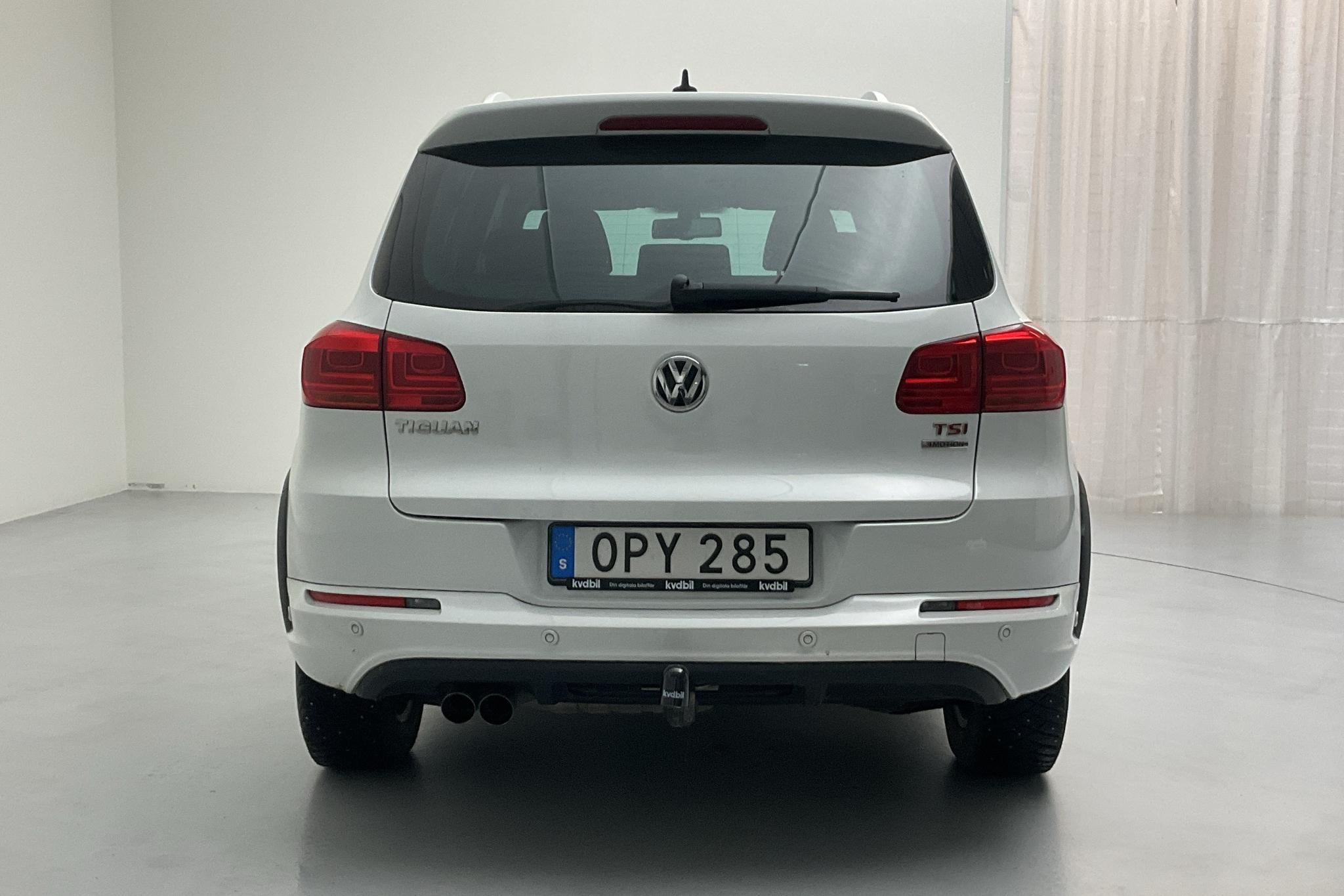 VW Tiguan 1.4 TSI 4MOTION (160hk) - 114 820 km - Manual - white - 2015