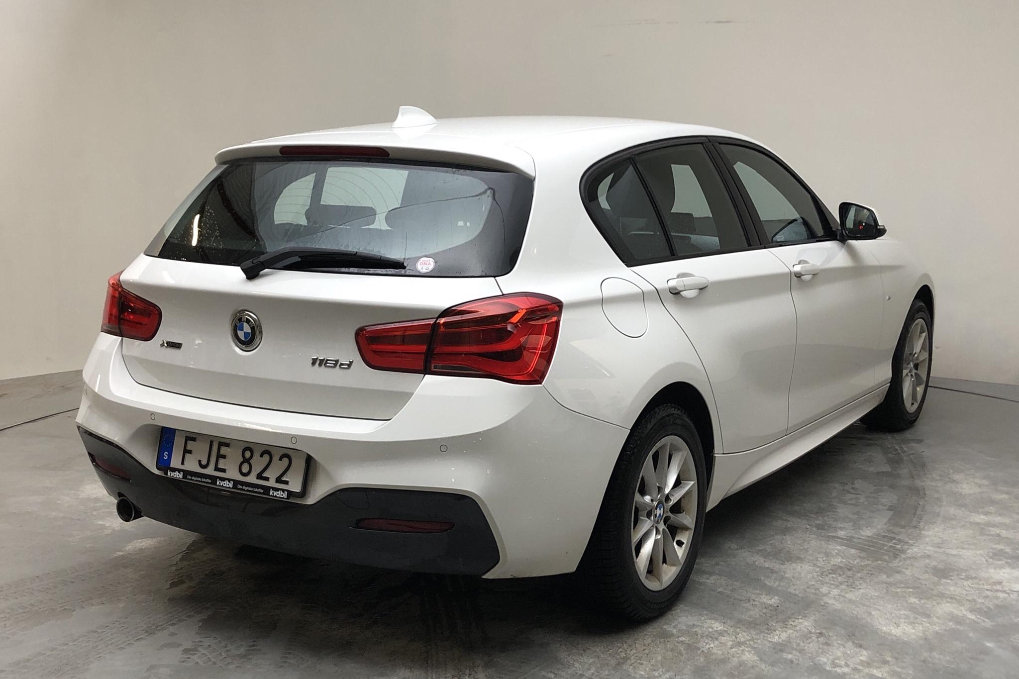 BMW 118d xDrive 5dr, F20 (150hk) - 92 720 km - Manual - white - 2018