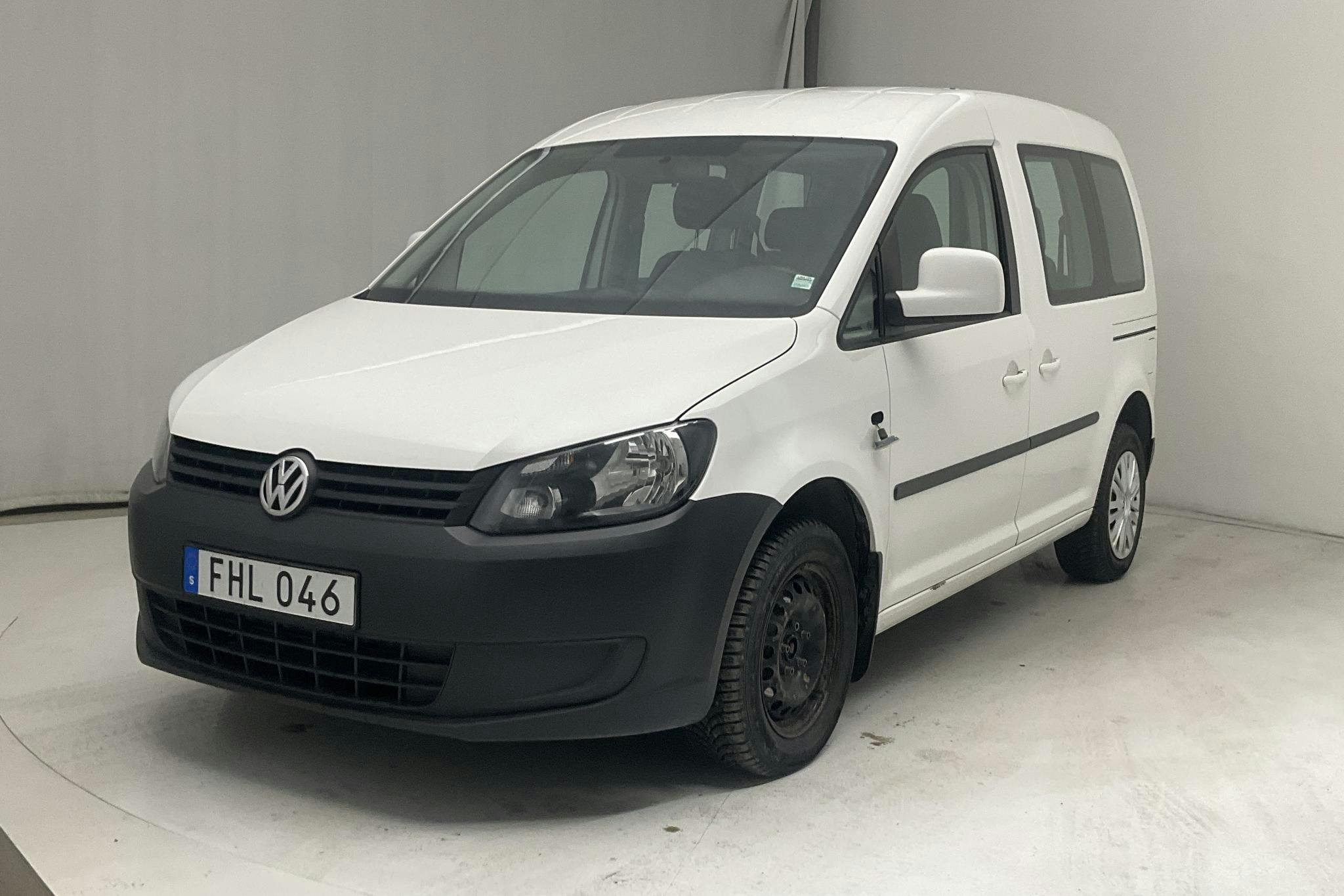 VW Caddy Life 1.6 TDI (75hk) - 108 700 km - Manual - white - 2014