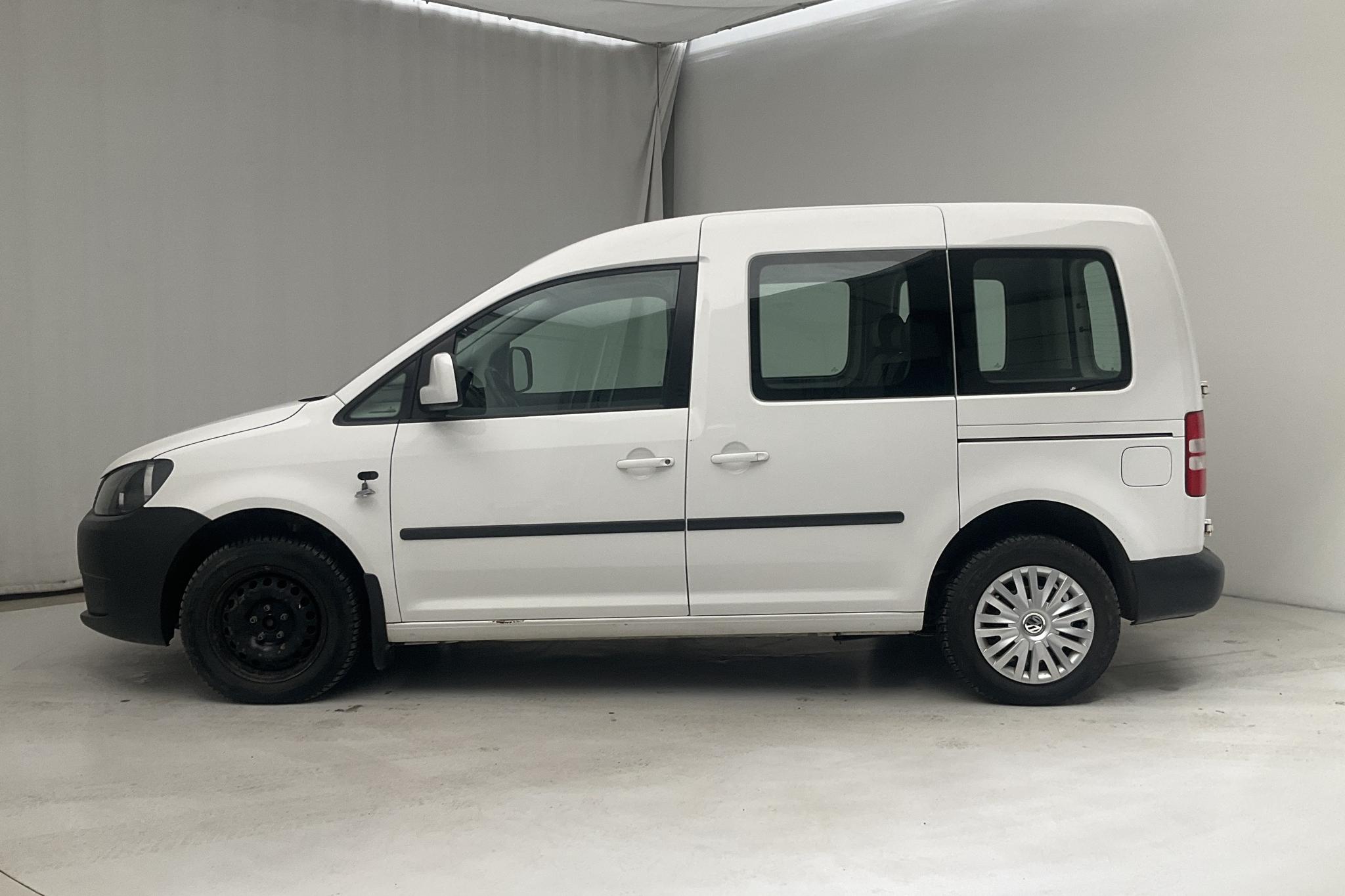 VW Caddy Life 1.6 TDI (75hk) - 108 700 km - Manual - white - 2014