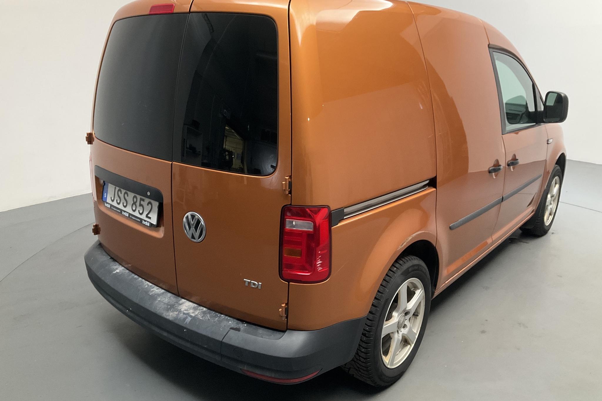 VW Caddy 1.6 TDI Skåp (102hk) - 95 270 km - Manual - orange - 2016