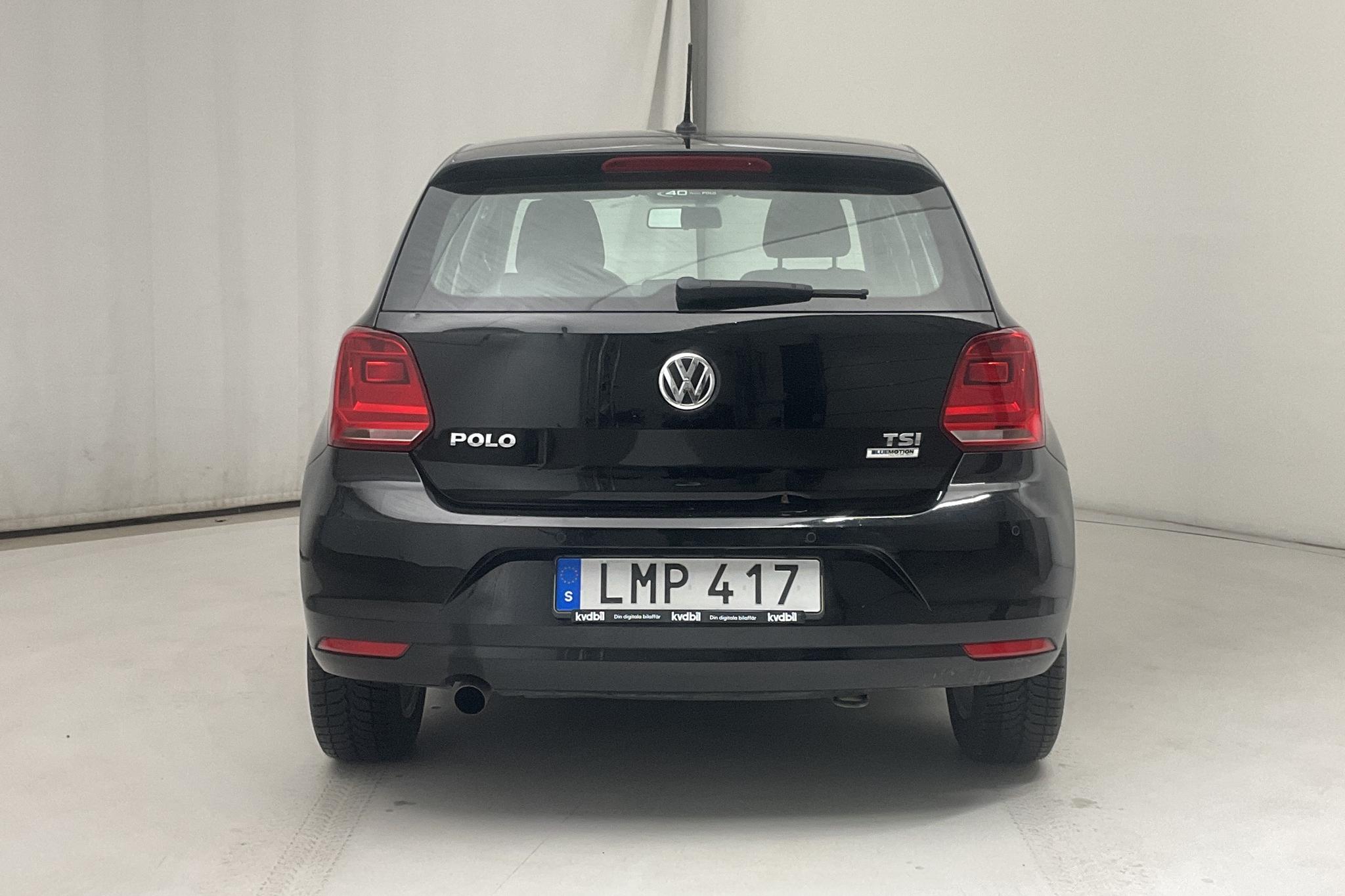 VW Polo 1.2 TSI 5dr (90hk) - 15 162 mil - Manuell - svart - 2016