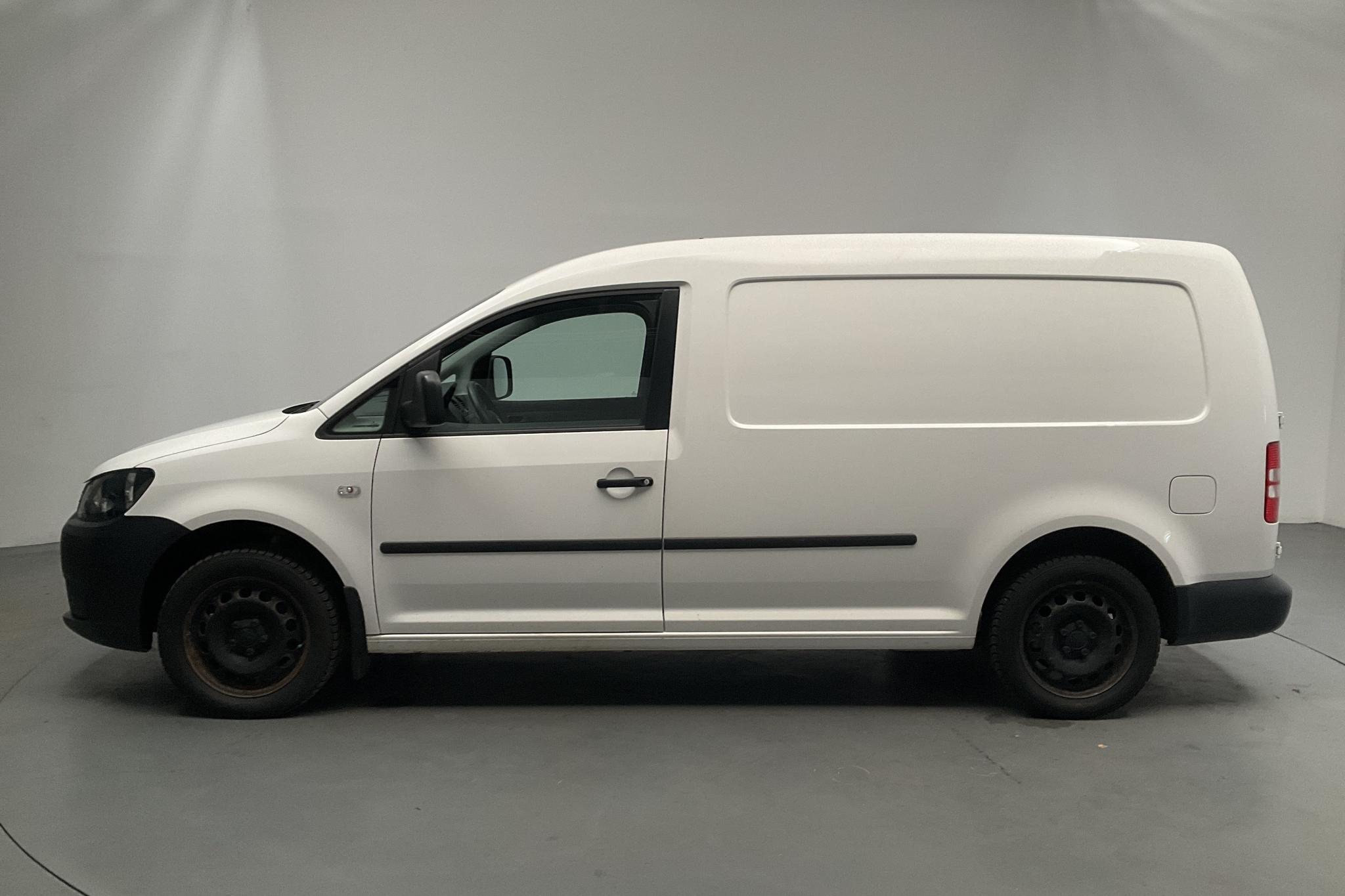 VW Caddy 1.6 TDI Maxi Skåp (102hk) - 27 180 km - Automatic - white - 2015