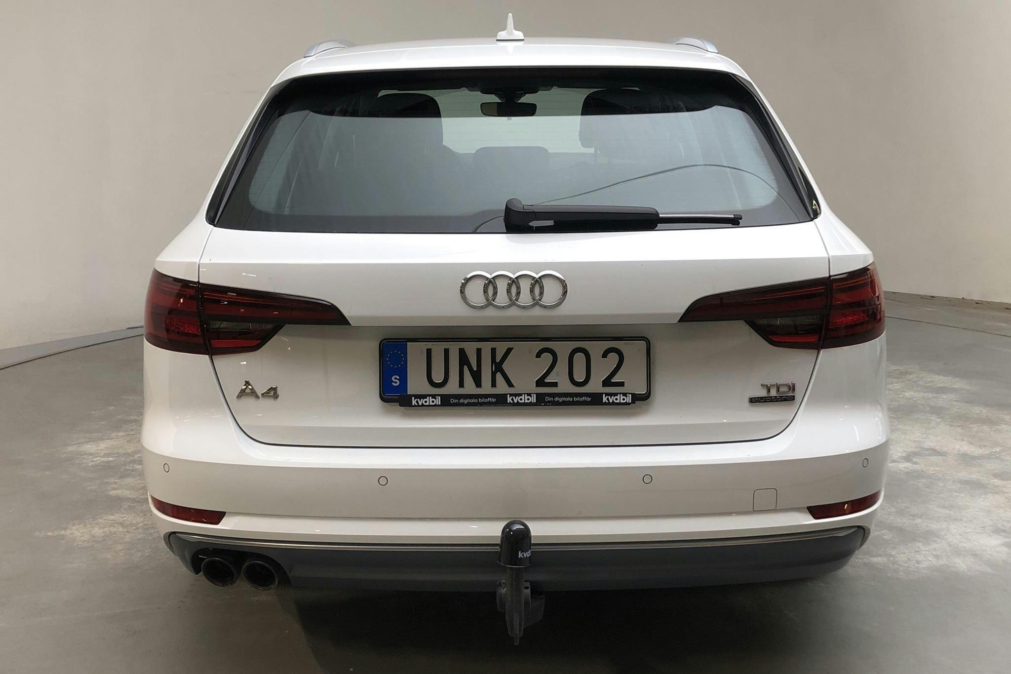 Audi A4 2.0 TDI Avant quattro (190hk) - 217 270 km - Automatic - white - 2018