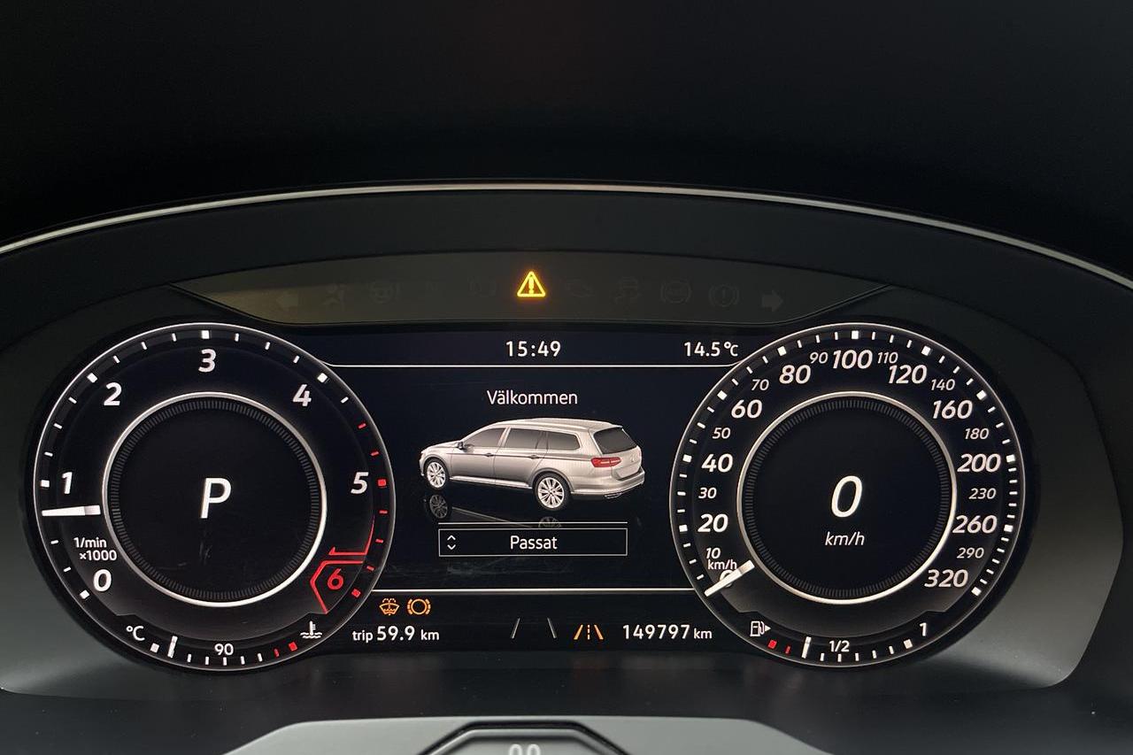 VW Passat 2.0 TDI Sportscombi 4MOTION (190hk) - 149 790 km - Automatyczna - biały - 2019