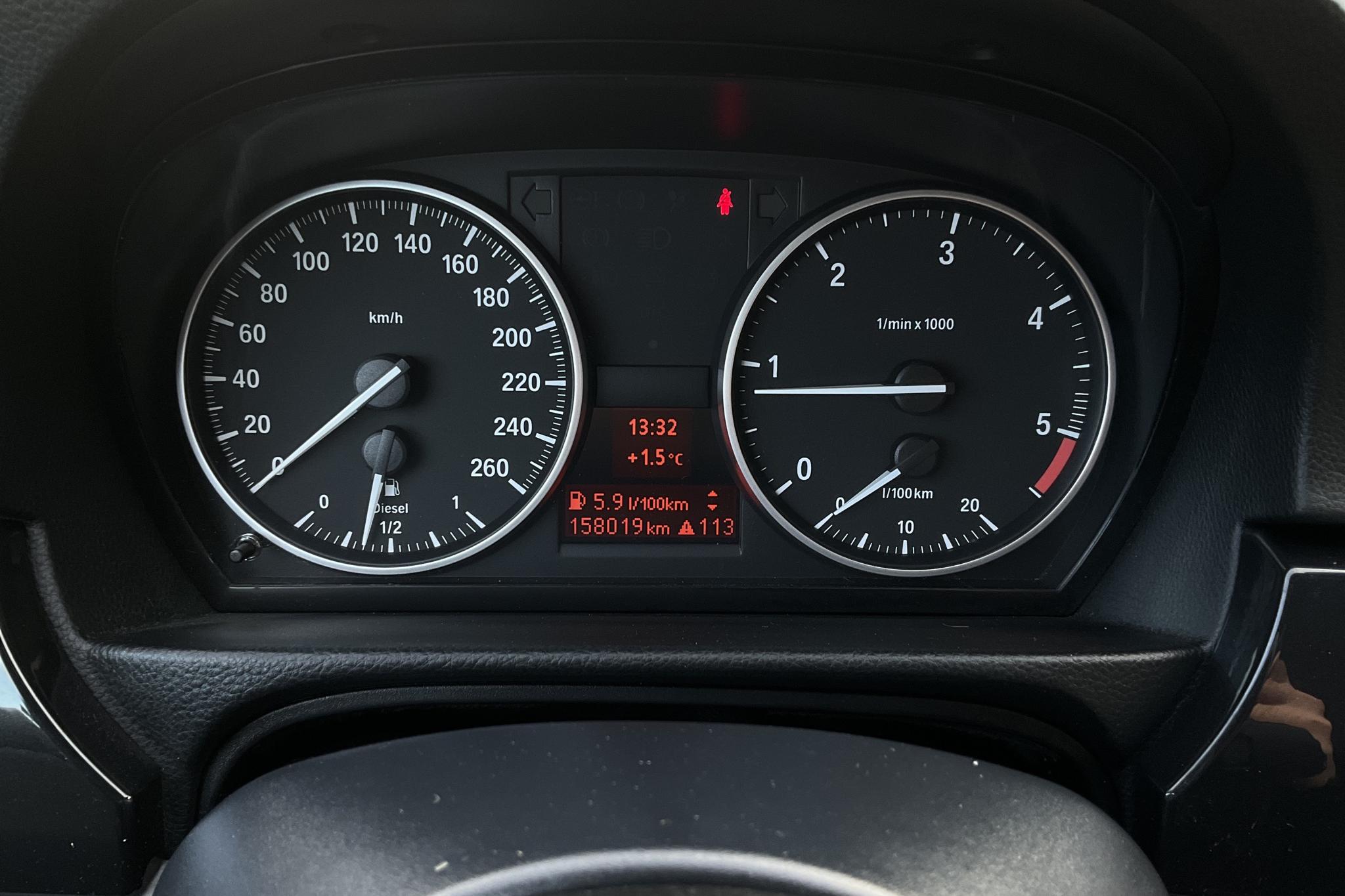 BMW 318d Touring, E91 (143hk) - 158 010 km - Manual - black - 2010