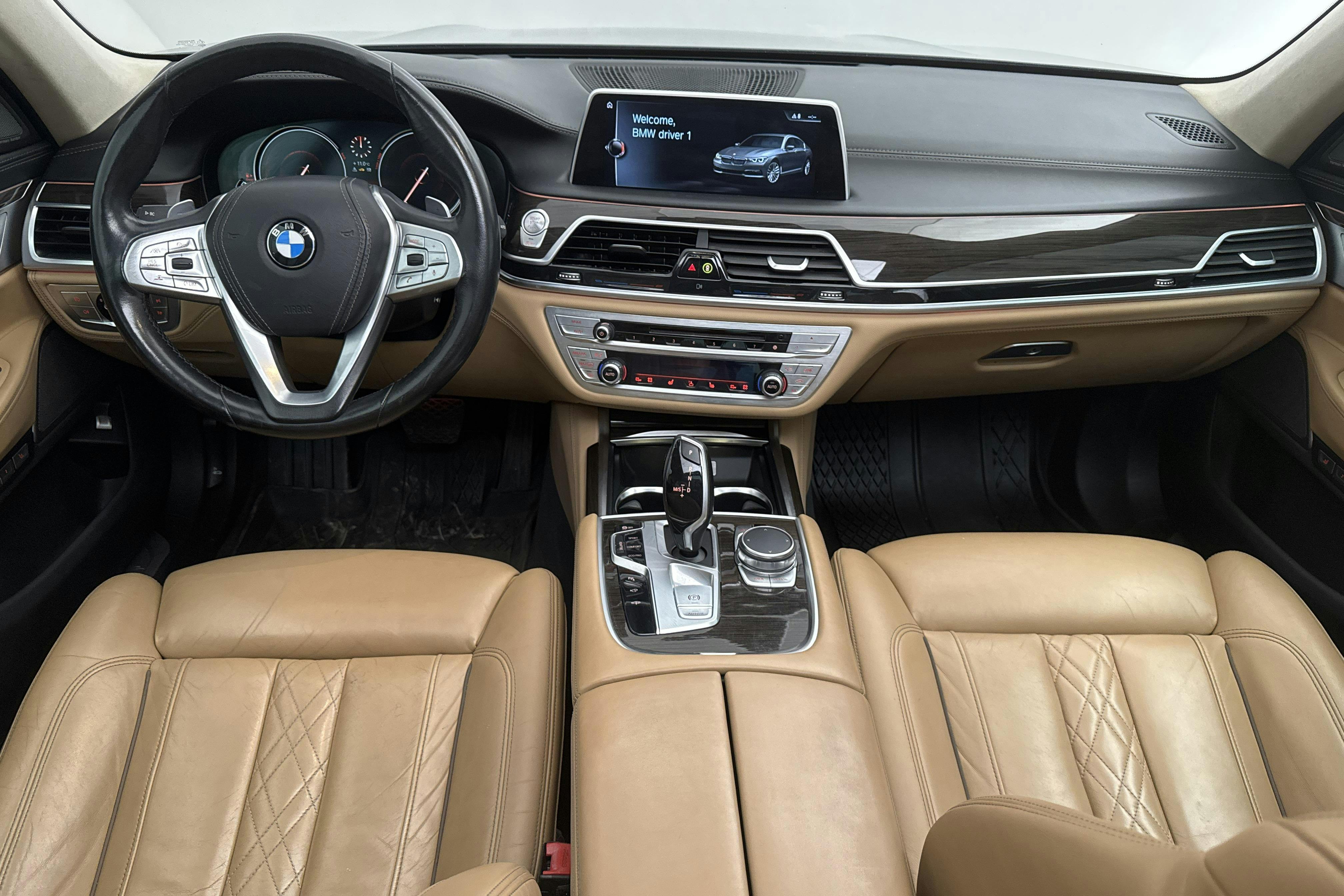 BMW 730d xDrive Sedan, G11 (265hk) - 179 330 km - Automatyczna - szary - 2016