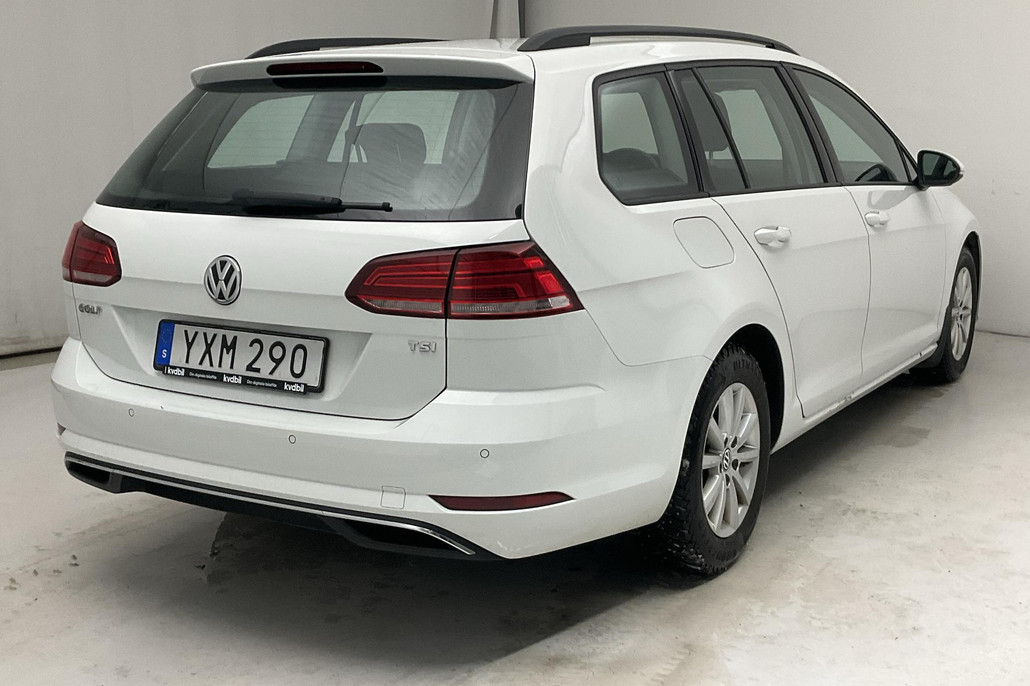 VW Golf VII 1.0 TSI Sportscombi (110hk) - 122 750 km - Automatic - white - 2018