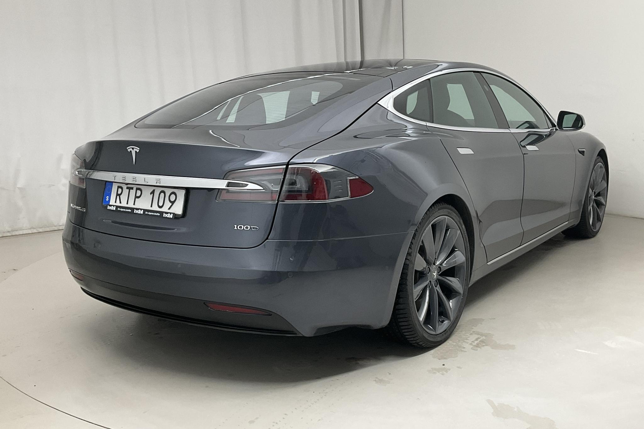 Tesla Model S 100D - 13 158 mil - Automat - grå - 2018