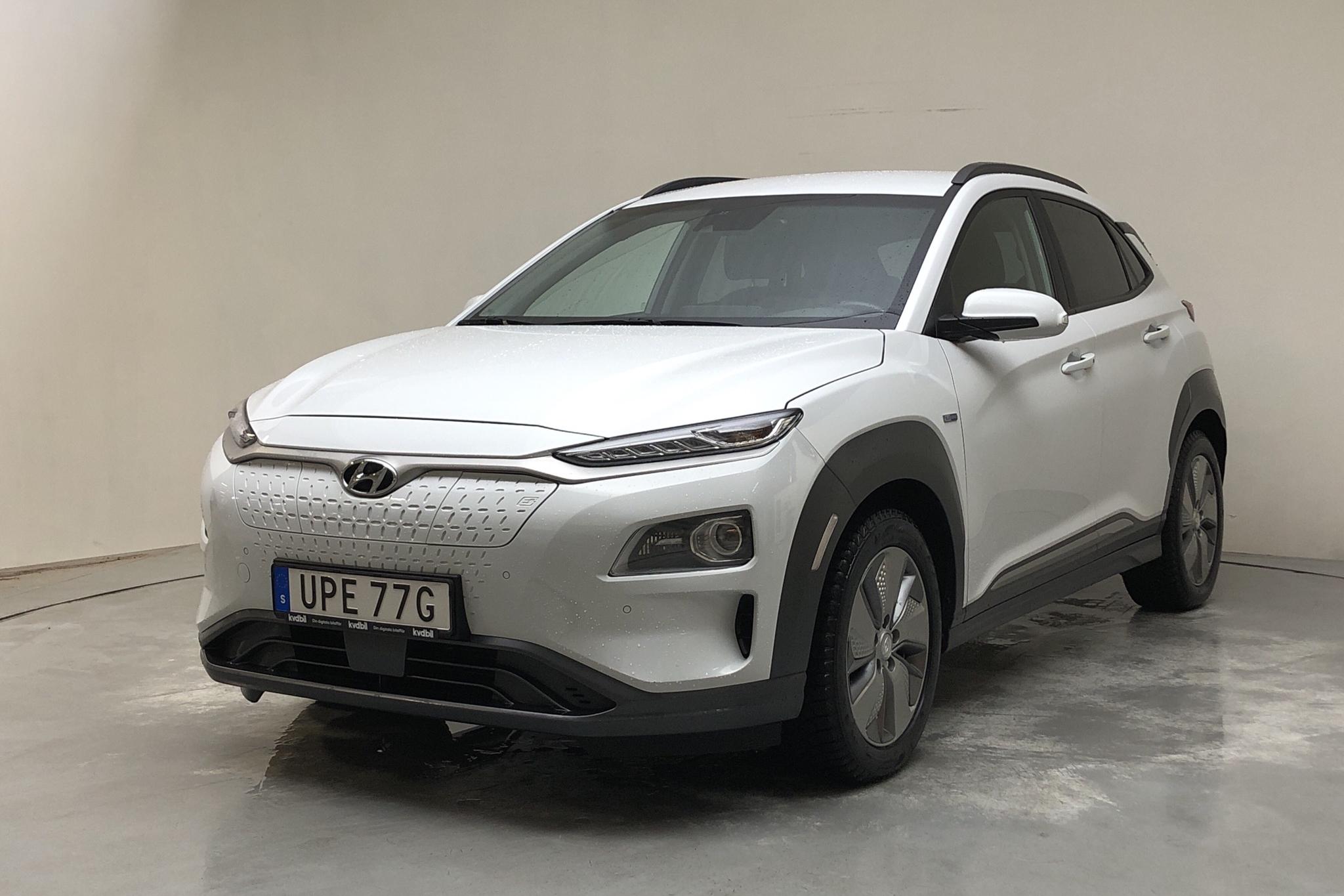 hyundai kona electric range km