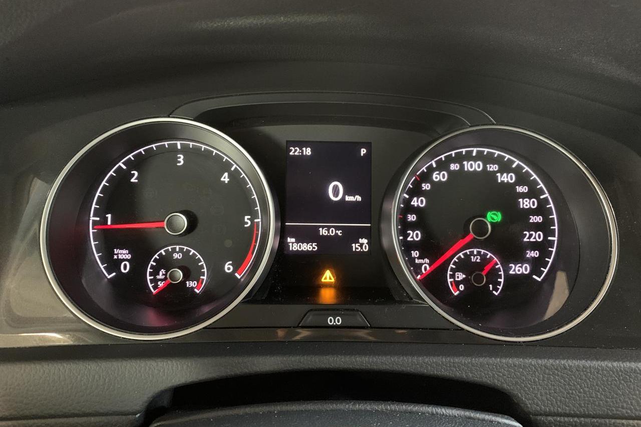 VW Golf VII 1.6 TDI Sportscombi (115hk) - 18 087 mil - Automat - vit - 2019