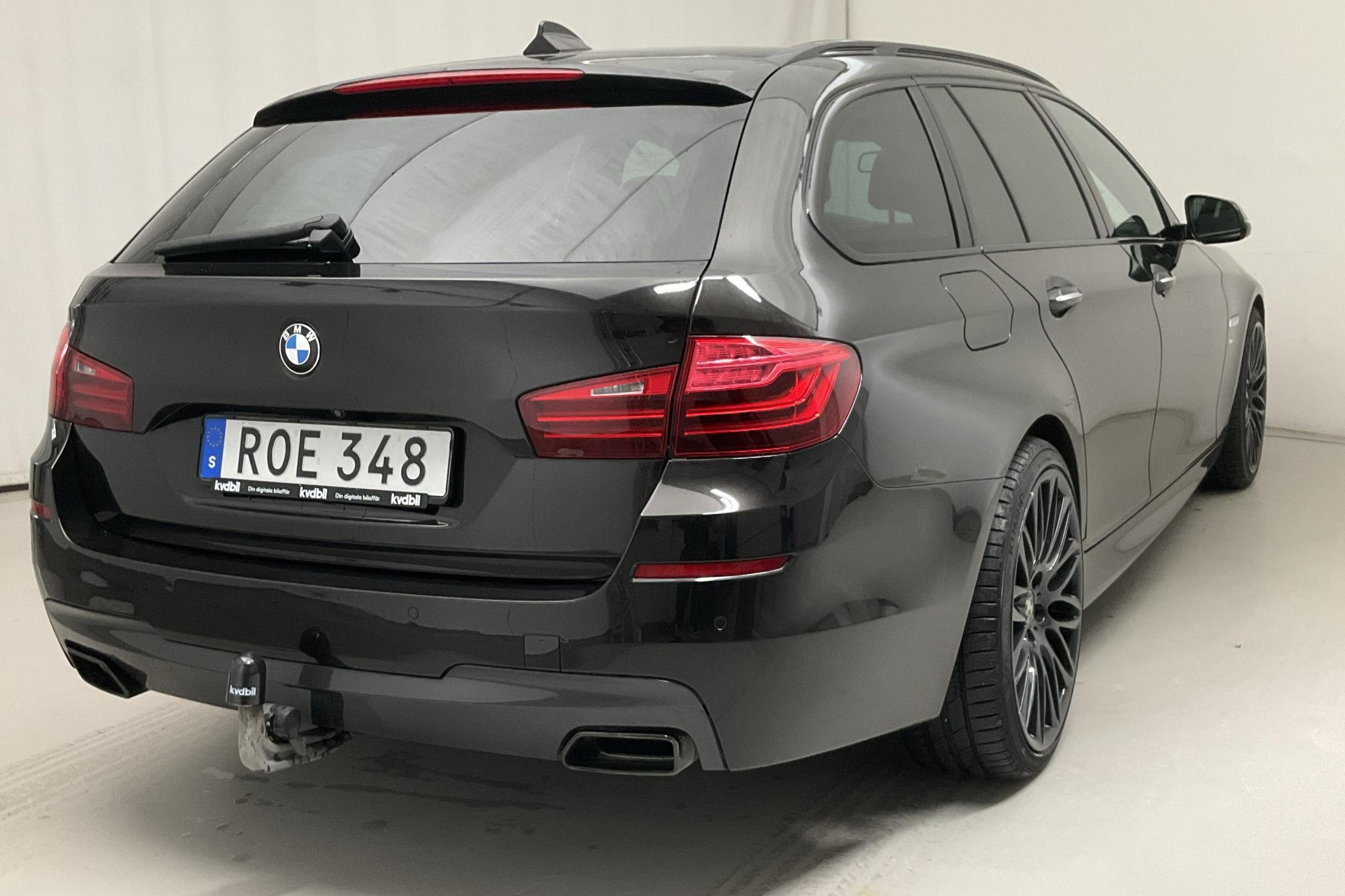 BMW M550d xDrive Touring, F11 (381hk) - 179 220 km - Automatyczna - czarny - 2015