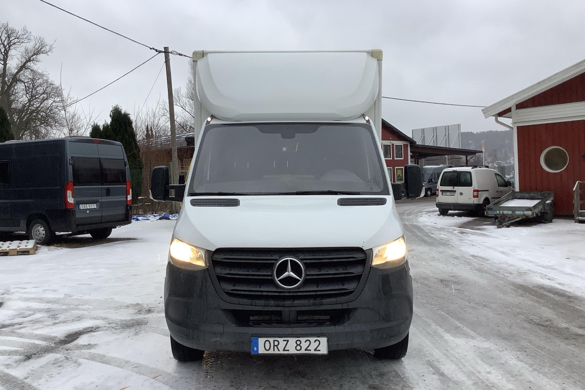 Mercedes Sprinter 316 CDI Volymskåp RWD (163hk) - 31 617 mil - Automat - vit - 2019