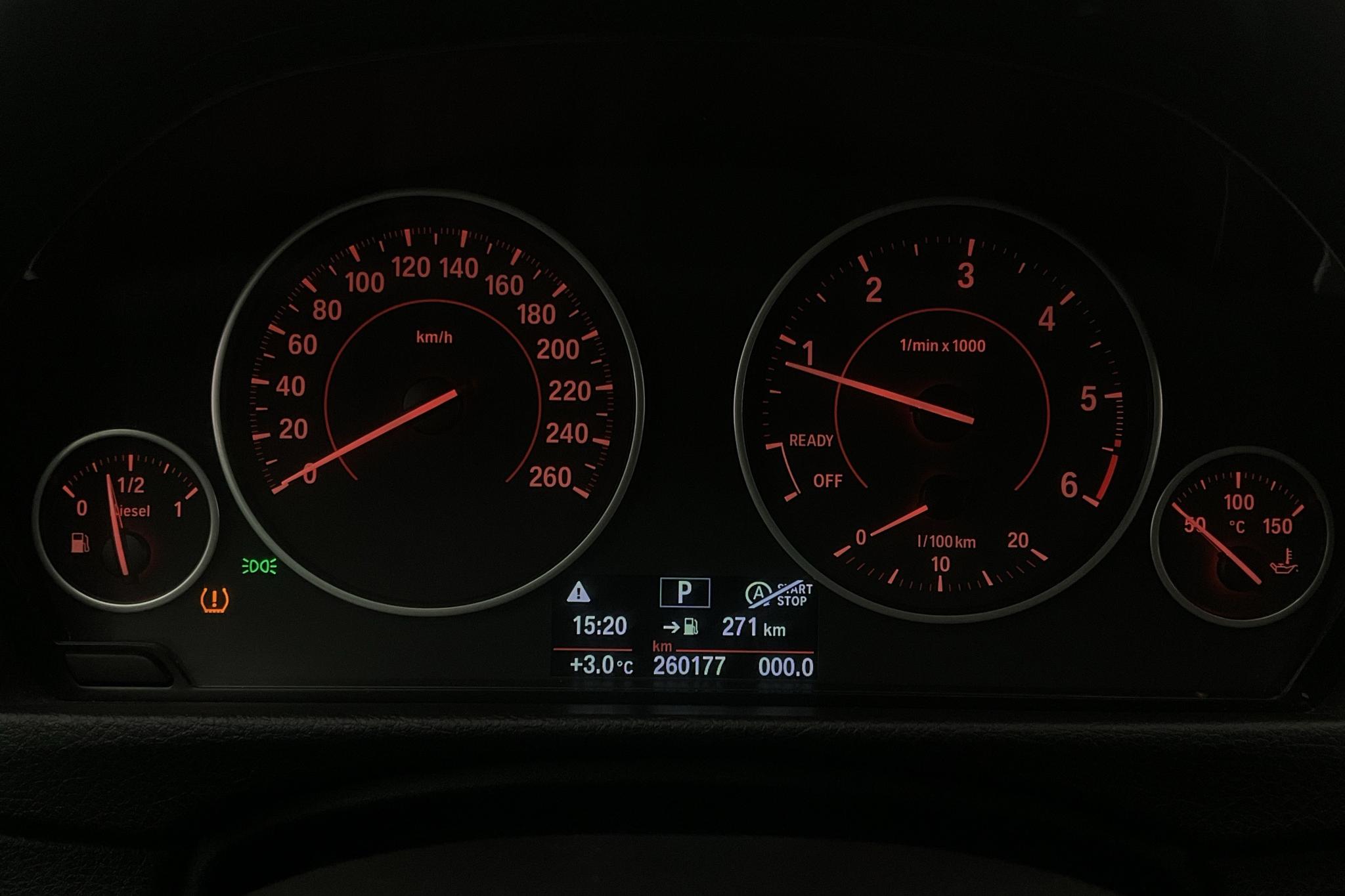 BMW 320d GT, F34 (190hk) - 26 018 mil - Automat - vit - 2016