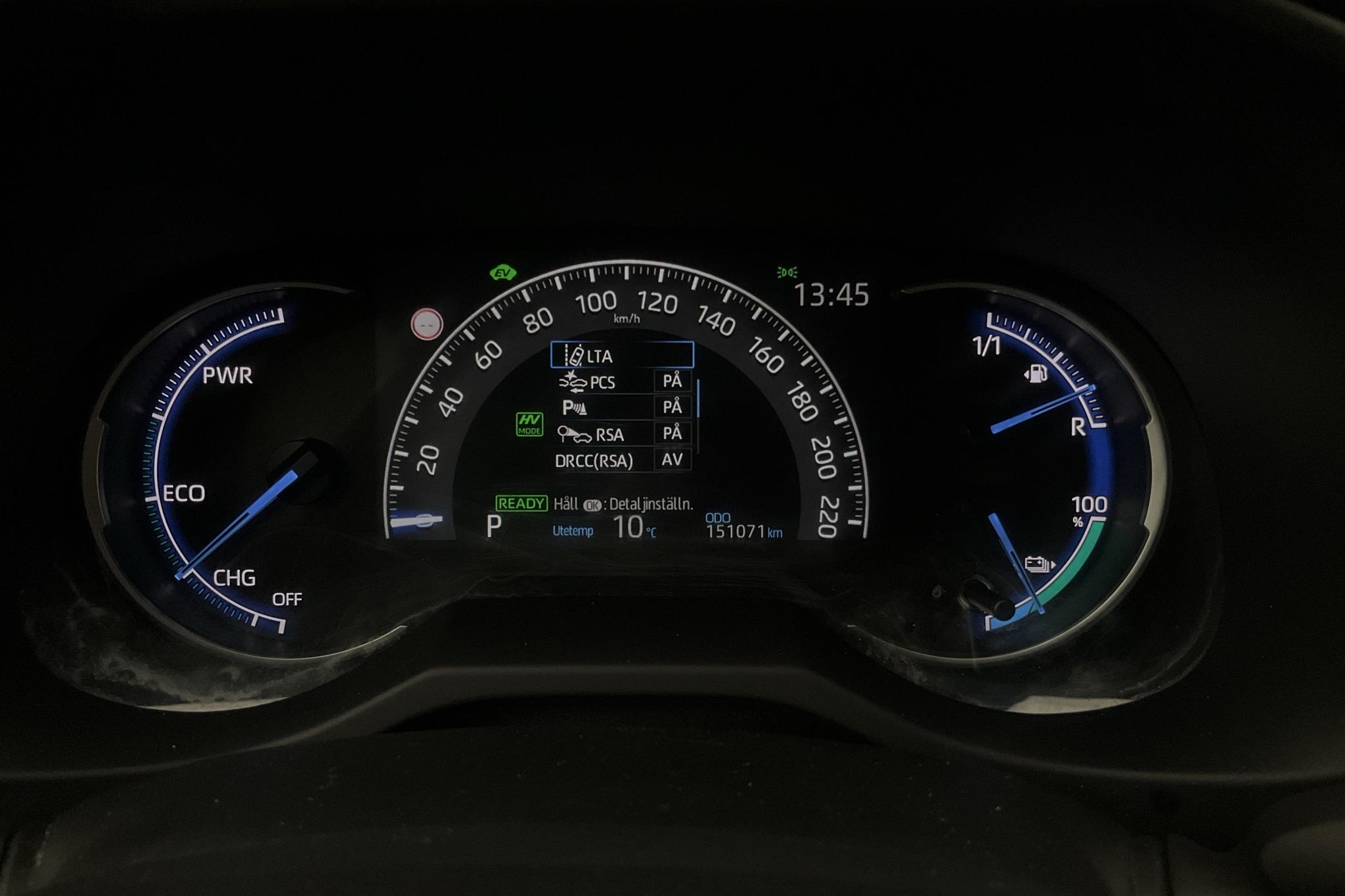 Toyota RAV4 2.5 Plug-in Hybrid AWD (306hk) - 15 107 mil - Automat - vit - 2021
