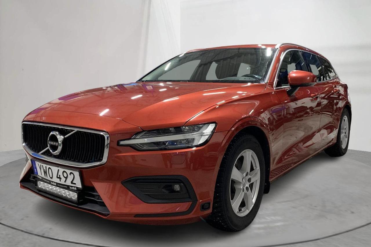 Volvo V60 D4 (190hk) - 8 953 mil - Manuell - röd - 2019